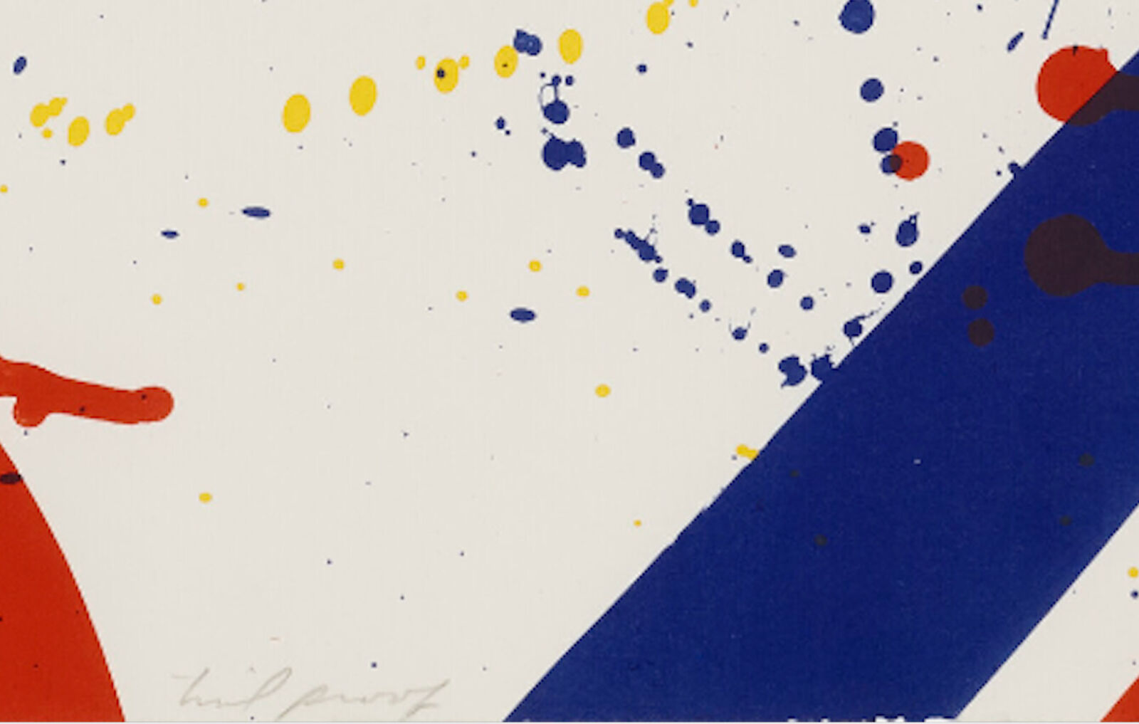 Artwork by Sam Francis, Untitled (from Portfolio 9), Made of Lithograph 