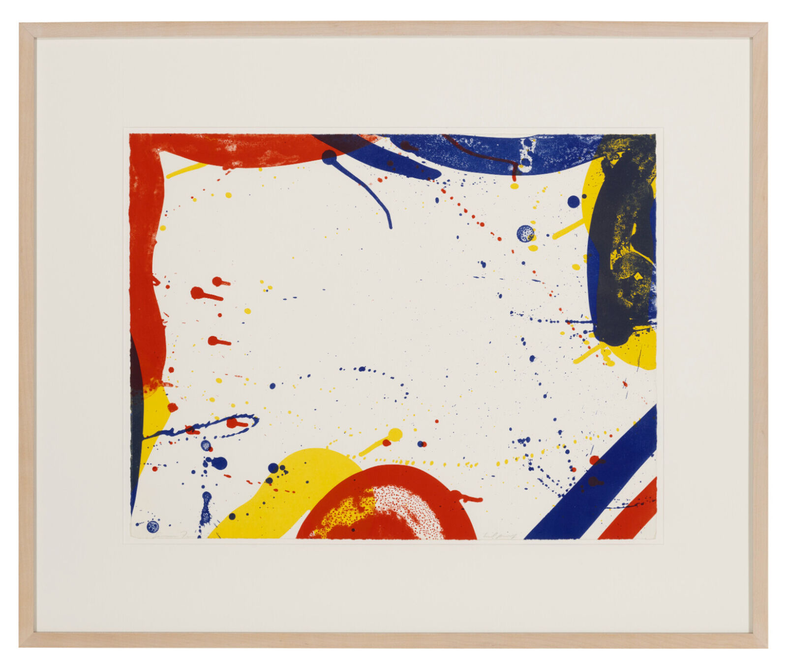 Artwork by Sam Francis, Untitled (from Portfolio 9), Made of Lithograph 