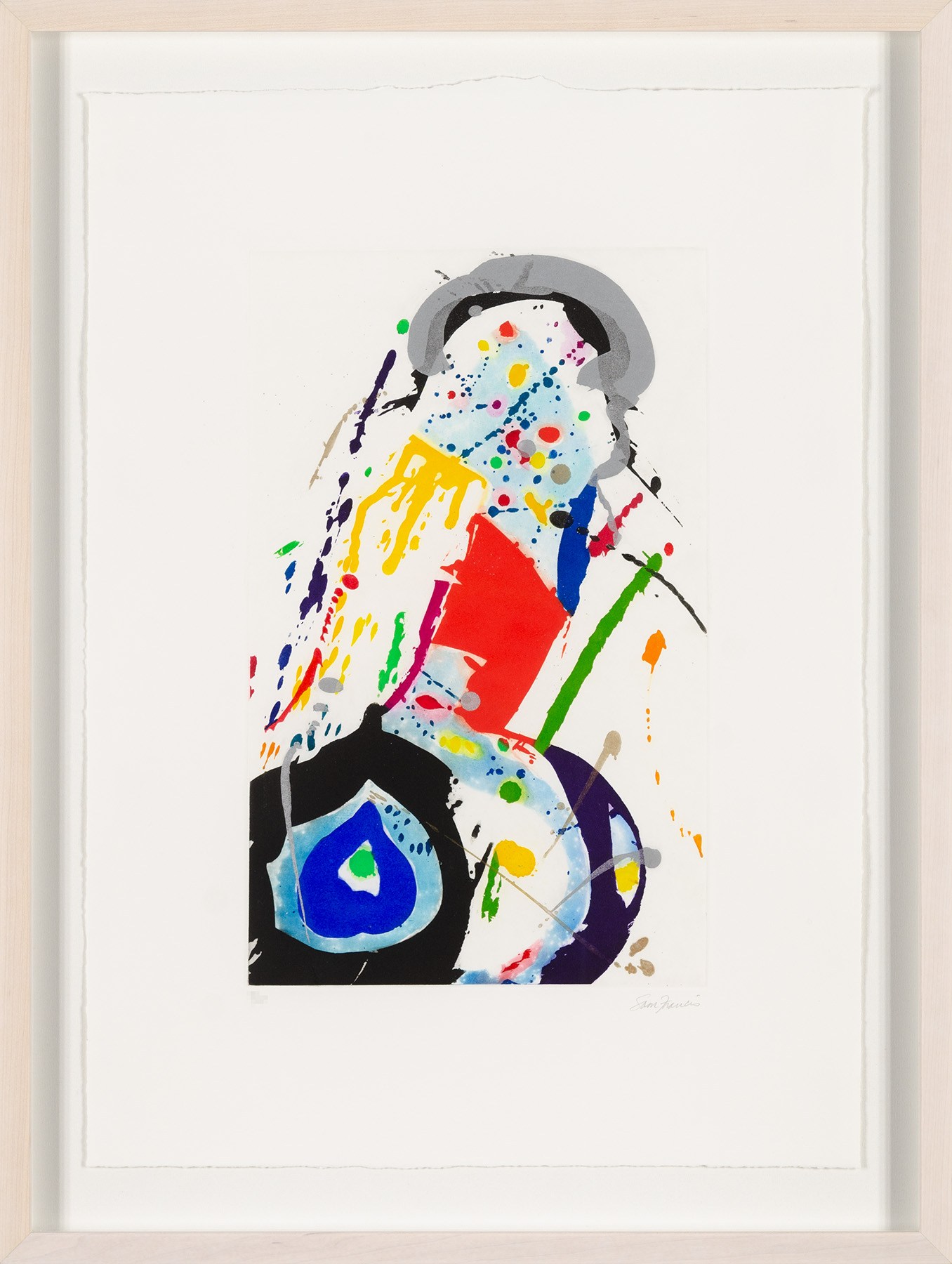 Artwork by Sam Francis, Untitled (Sfe-081), Made of Etching 