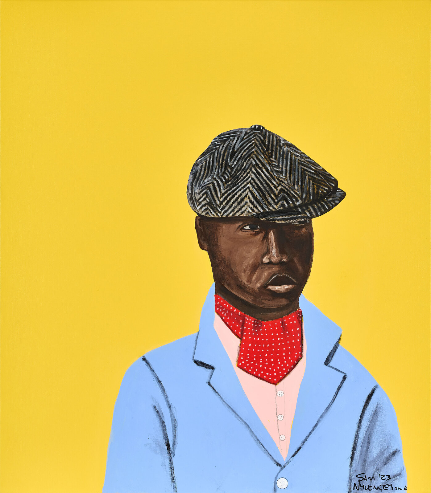 Stetson II by Sam Nhlengethwa, 2023