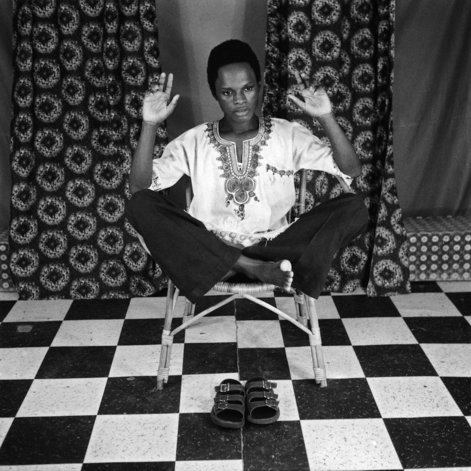 Autoportrait SM41 by Samuel Fosso, 1975-1978