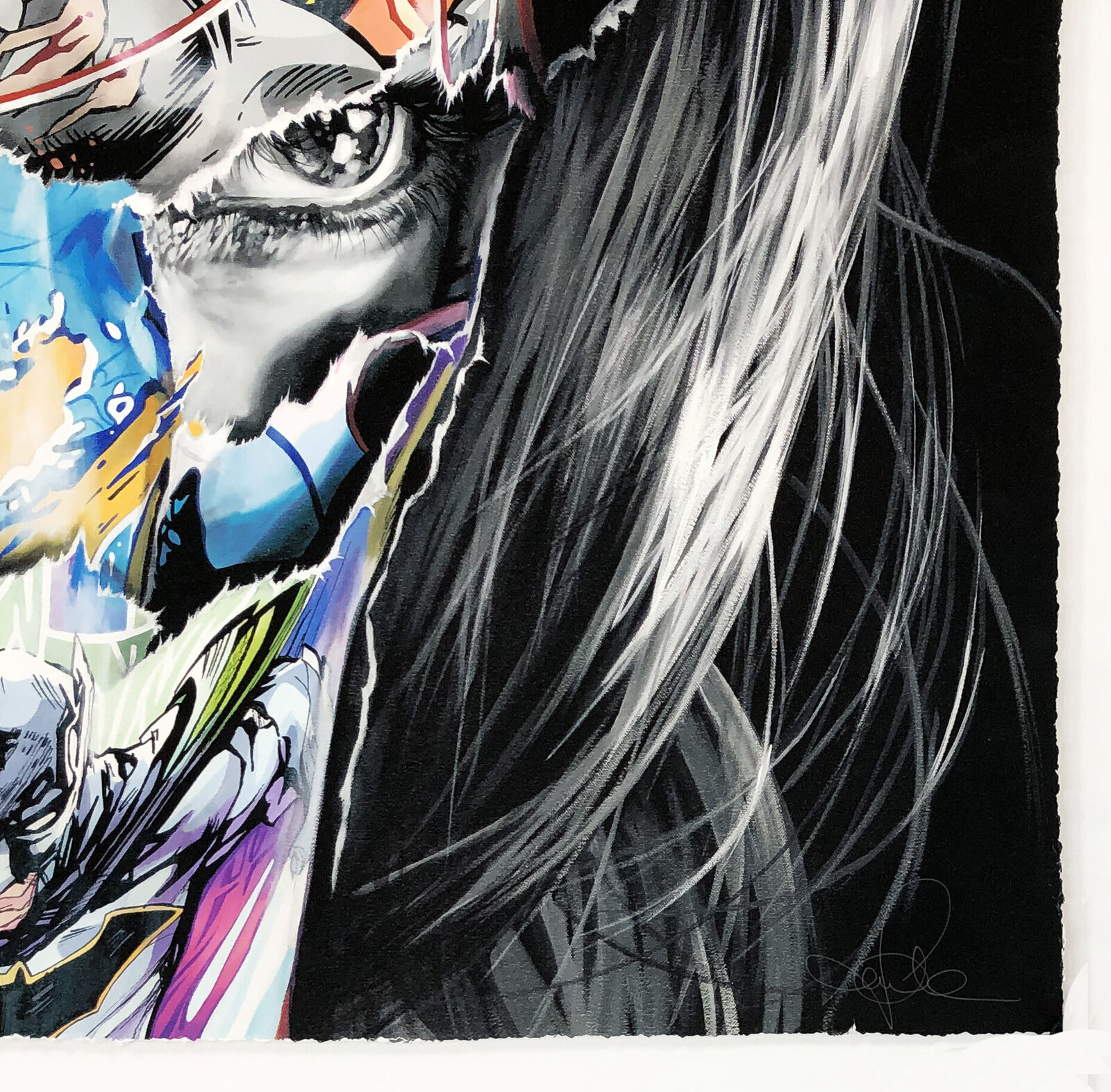 Artwork by Sandra Chevrier, GRONDEMENT DU TONNERRE, Made of Screen Print 