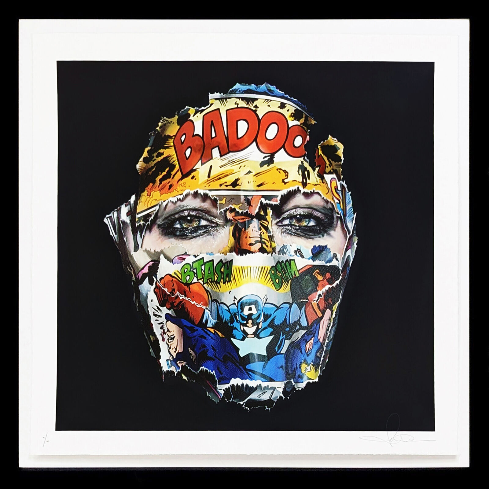 LA CAGE ENTRE L'OMBRE ET LA LUMIERE (BLACK) by Sandra Chevrier, 2022