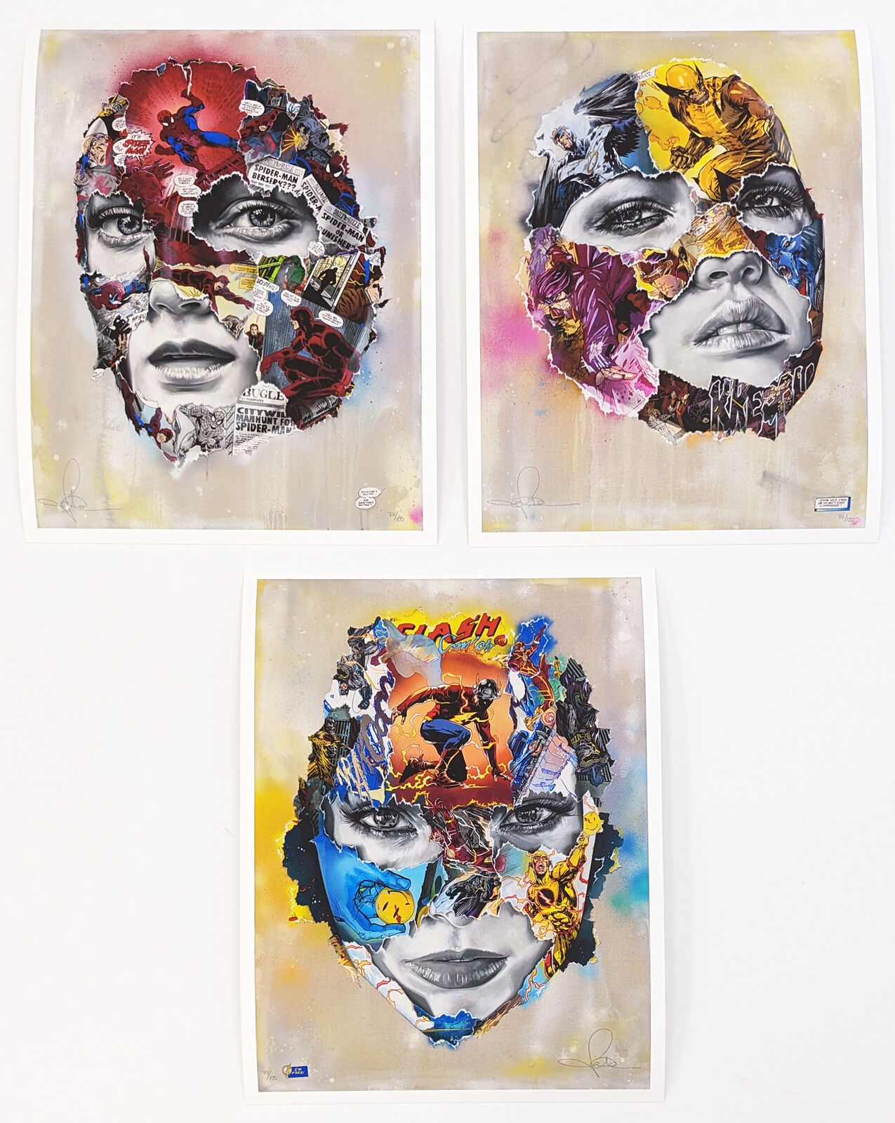 LA CAGE (TRIPTYCH) by Sandra Chevrier, 2022