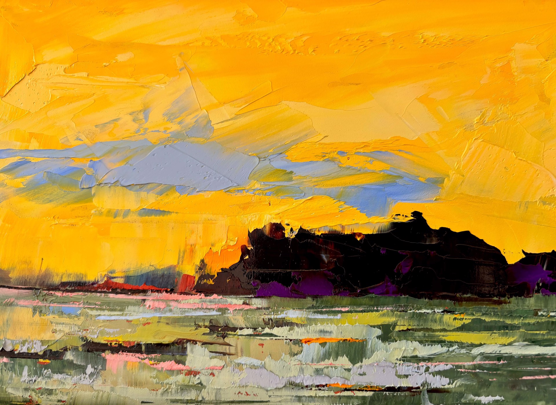Evening's Glow by Sandra Pratt, 2025