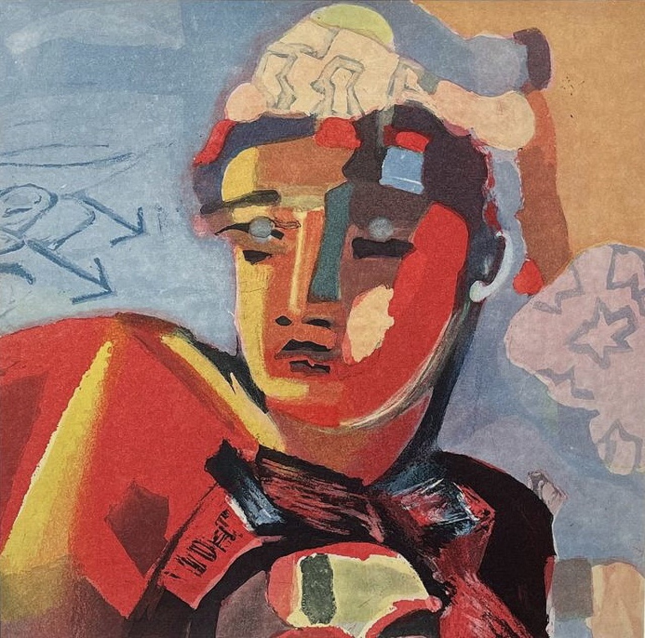 Racconto di primavera 1 by Sandro Chia, 1999