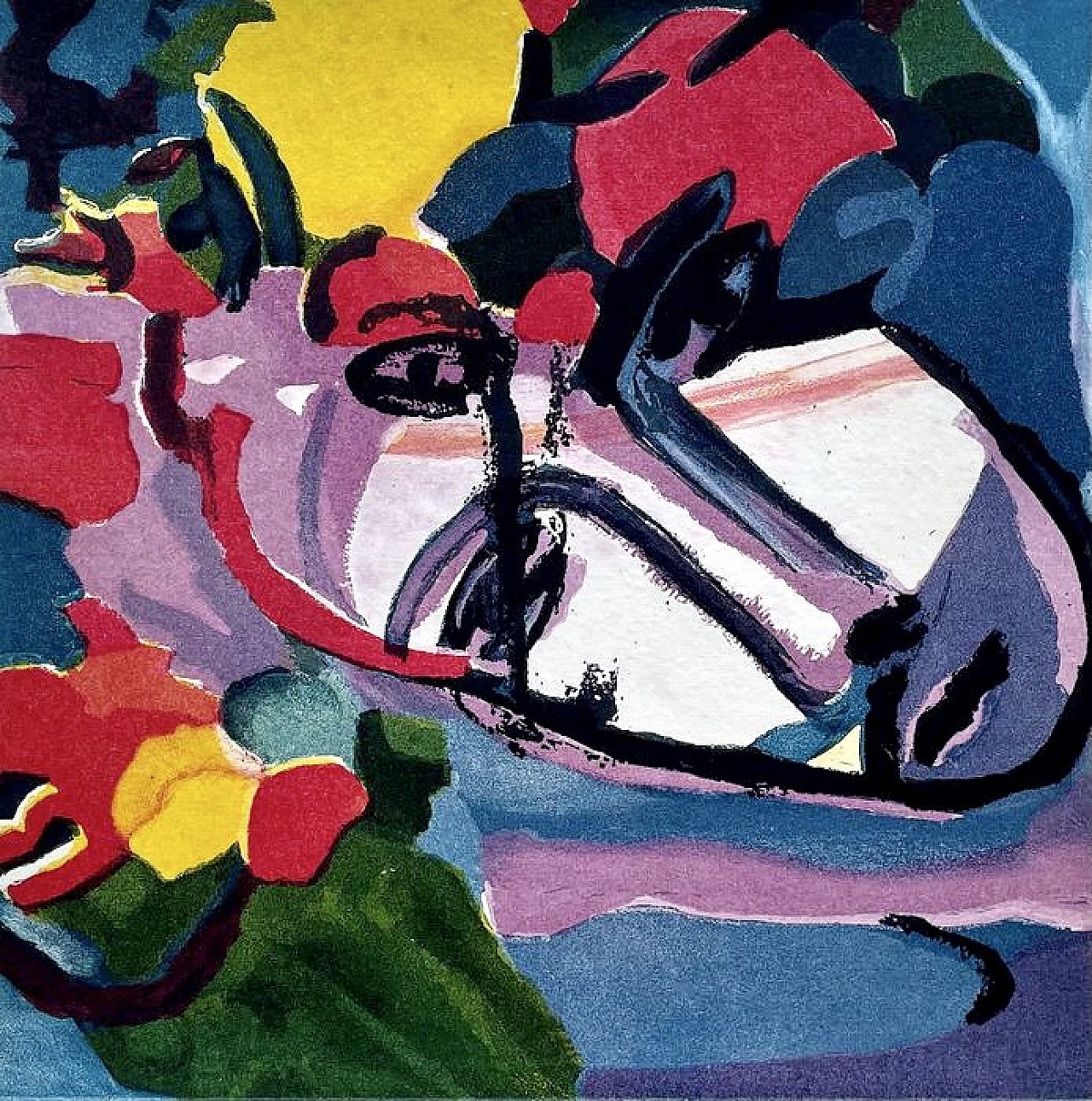 Racconto di primavera 7 by Sandro Chia, 1999