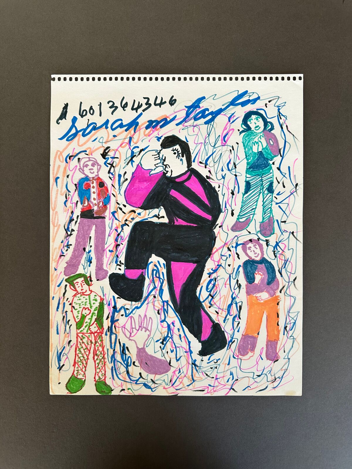 Artwork by Sarah Mary Taylor, 601364346, Made of Felt tip marker on paper 