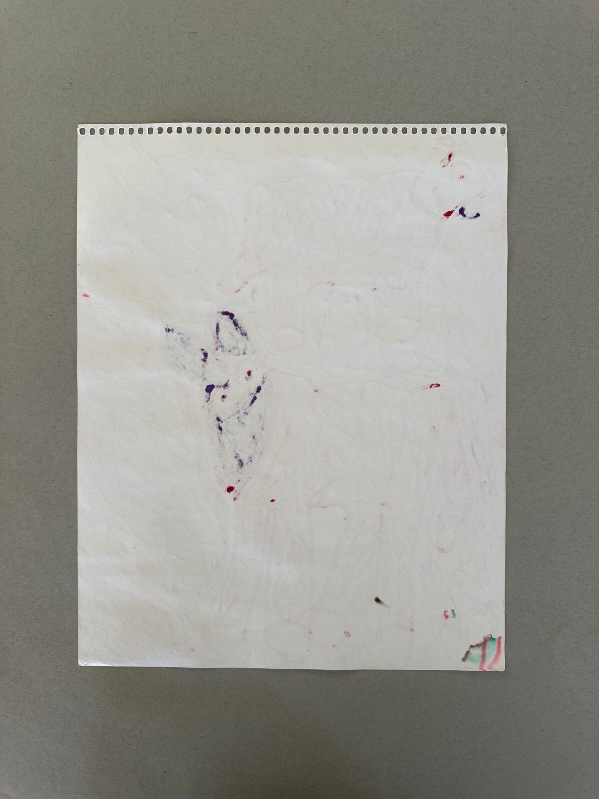 Artwork by Sarah Mary Taylor, Untitled (2 animals), Made of Felt tip marker on paper 