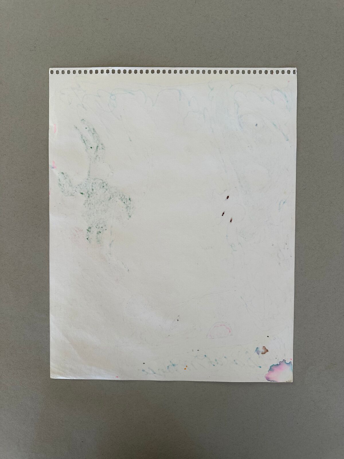 A drawing of a rabbit, a rabbit and a rabbit on a piece of paper.