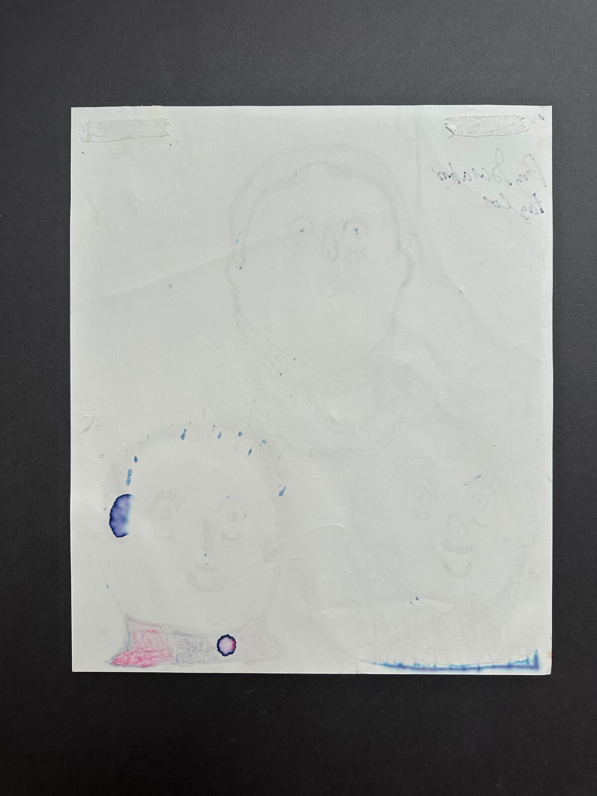 Artwork by Sarah Mary Taylor, Untitled (We ar the Times), Made of Felt tip marker on paper 