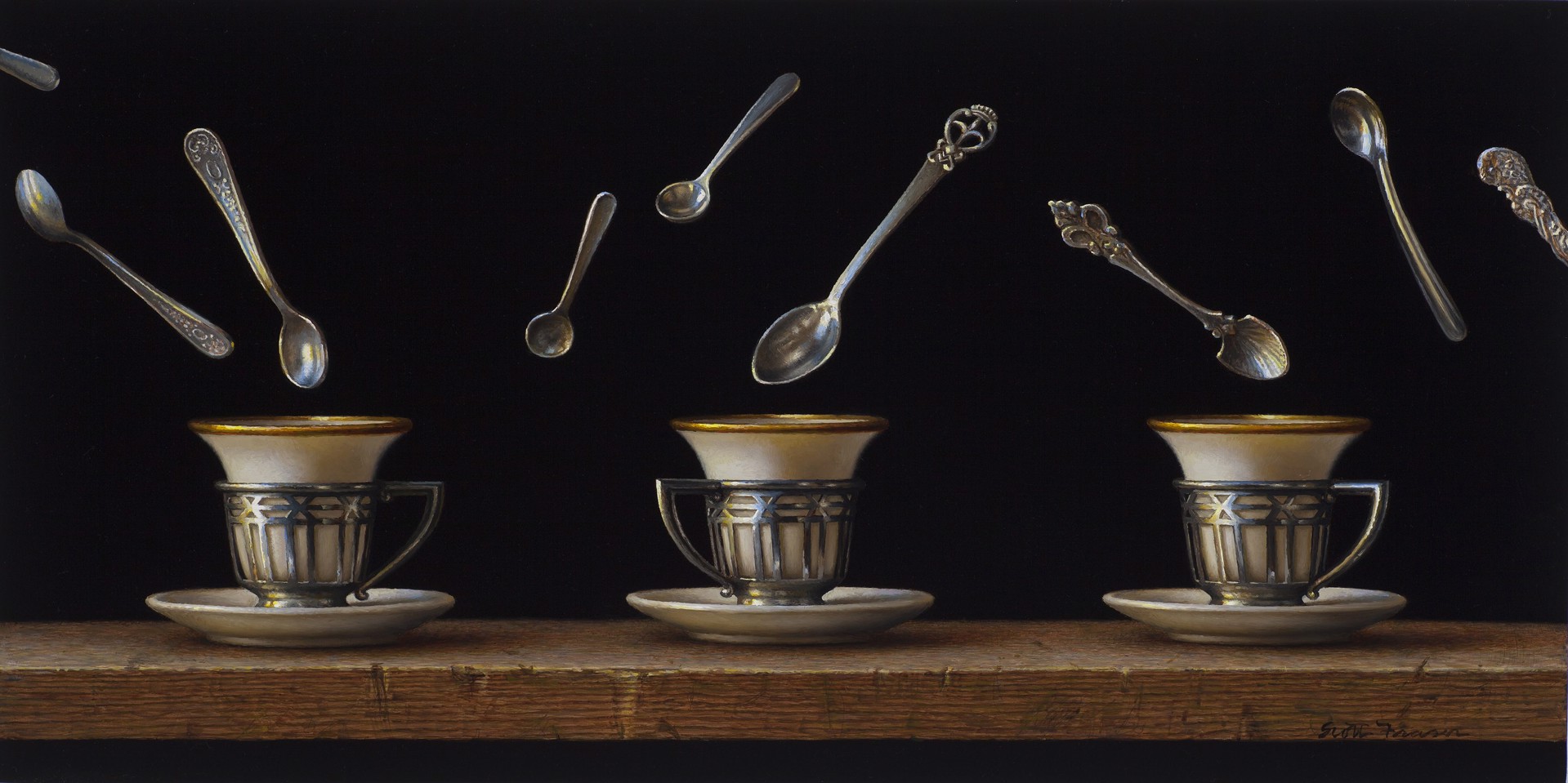Cups and Spoons by Scott Fraser, 2026