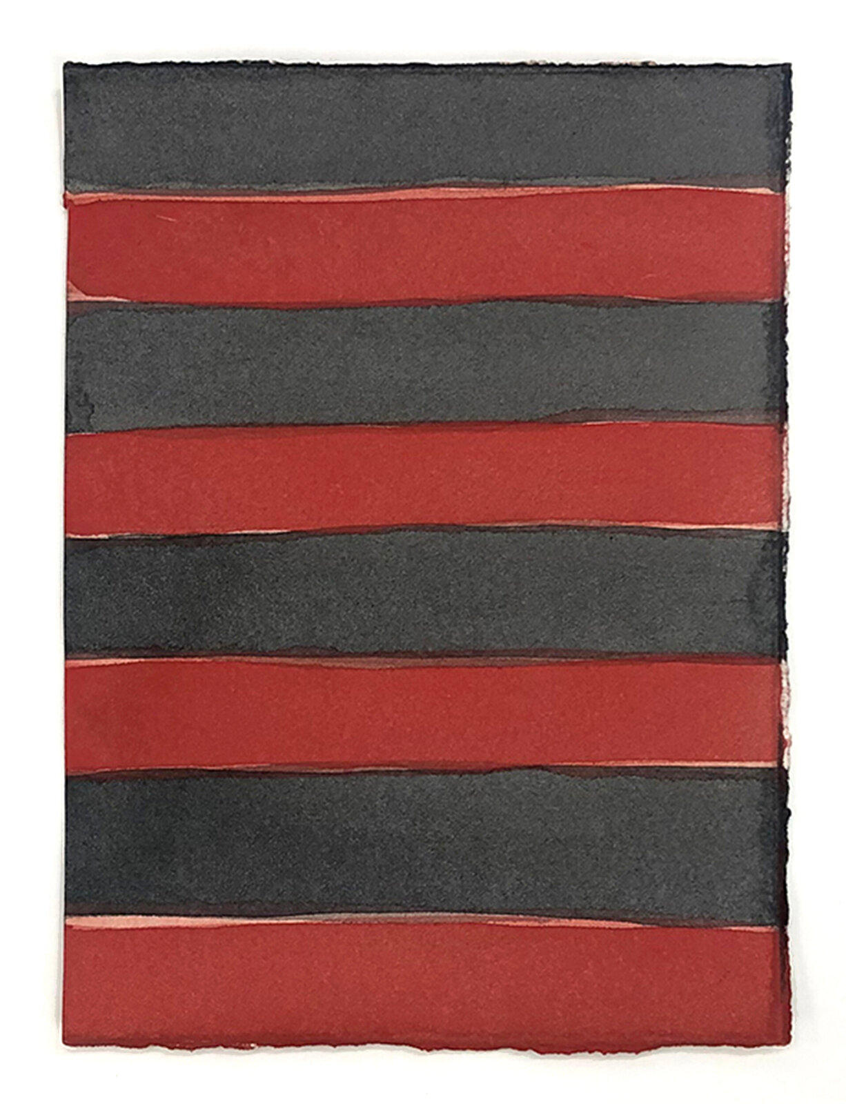 Unframed (Unique Watercolor) by Sean Scully, 1996