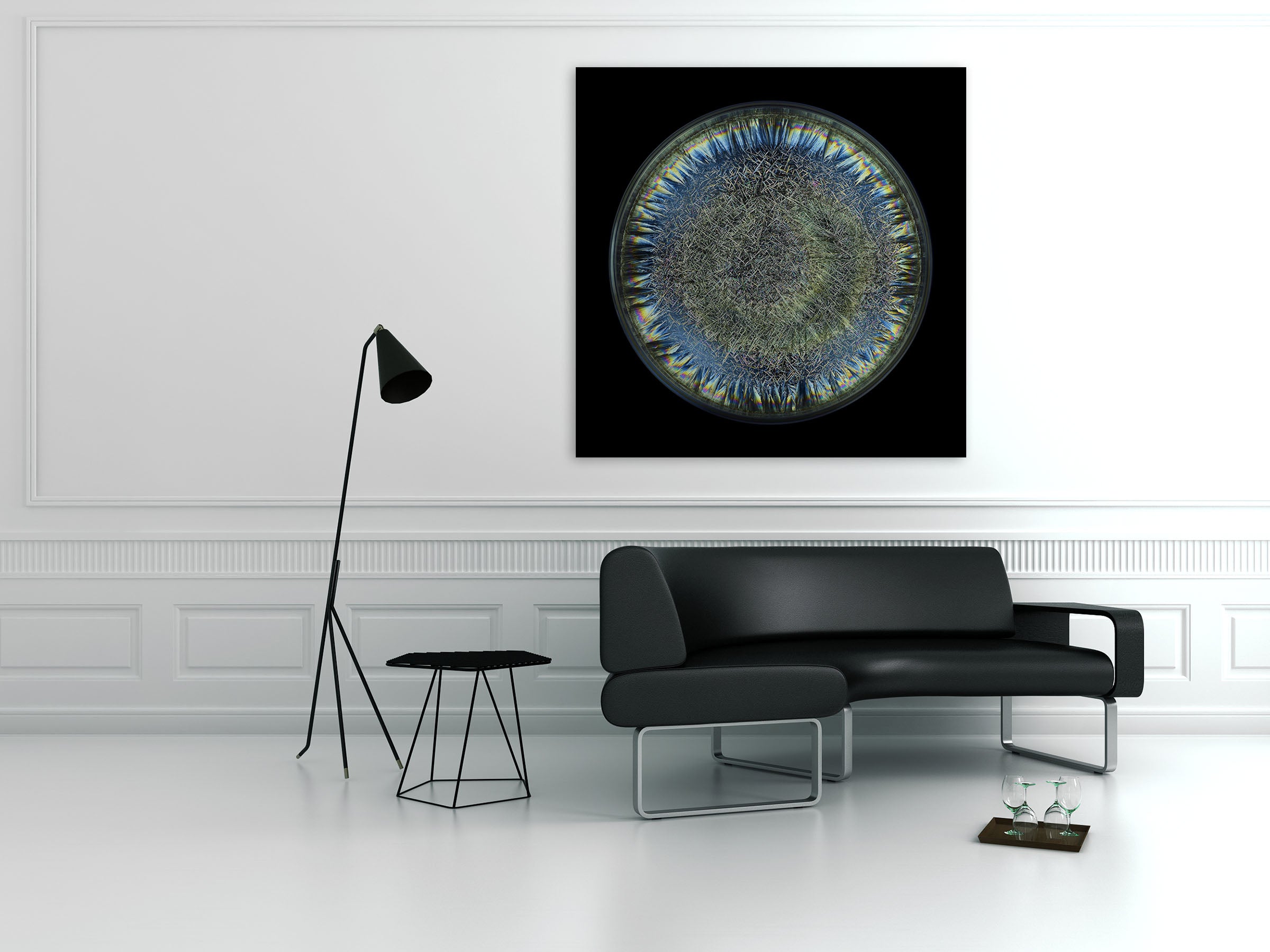 Artwork by Seb Janiak, Morphogenetic Field - AB Negative Blood, Made of Chromogenic print 