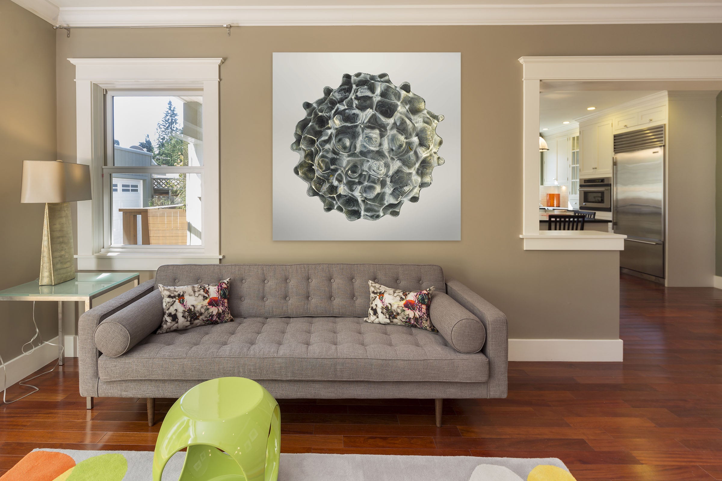 Artwork by Seb Janiak, Résonance - water drop 84 (Large), Made of Chromogenic print 