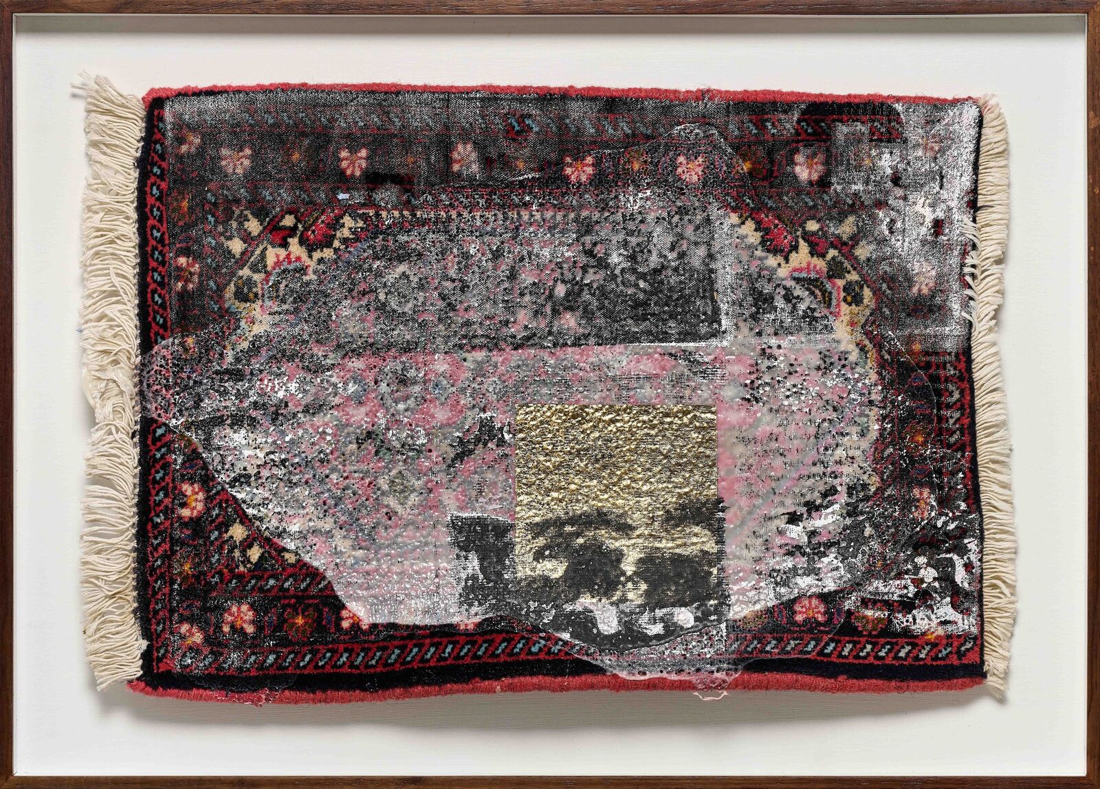 Weaving Letters I by Sepideh Mehraban, 2023