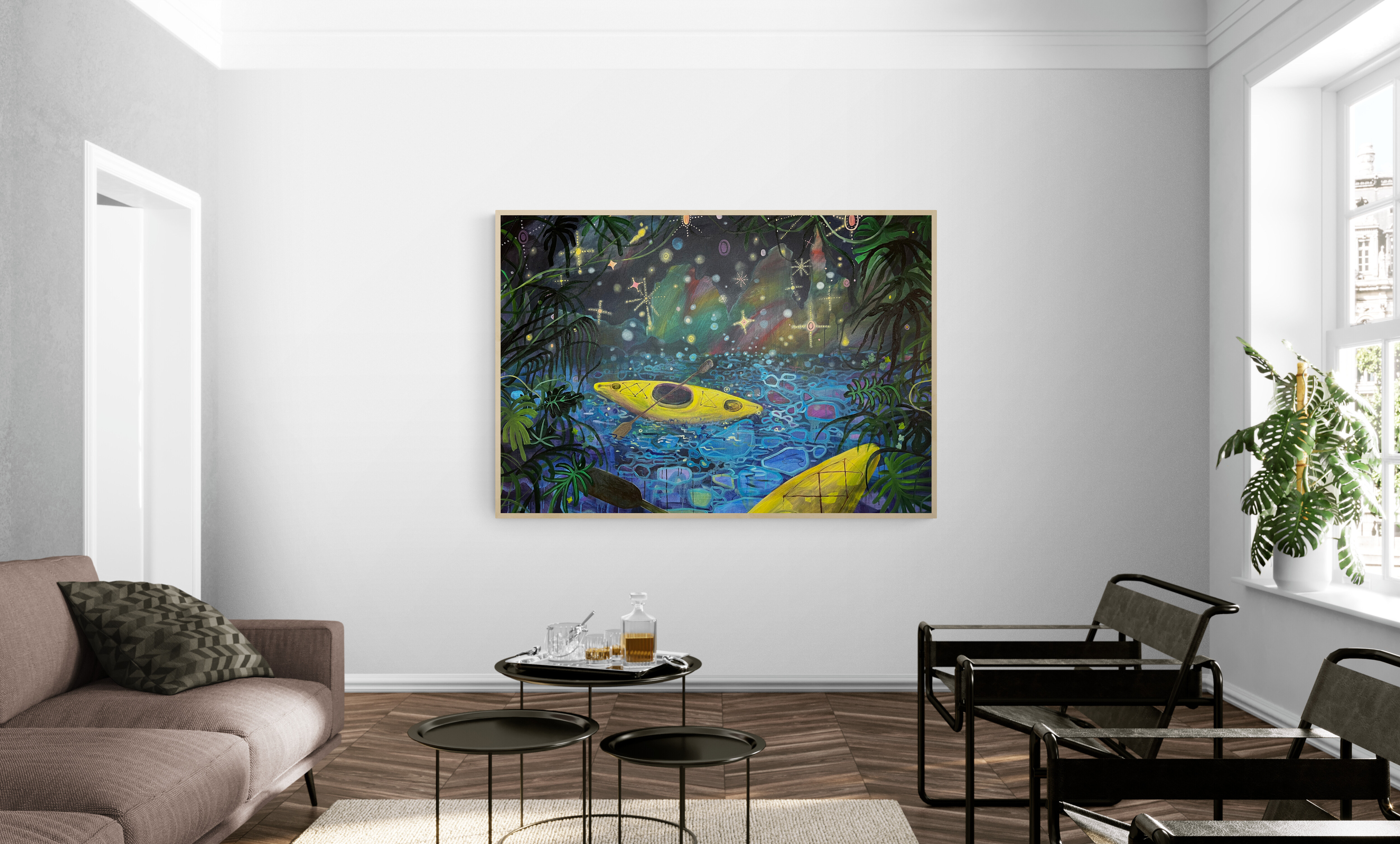 Artwork by Oh Seung Kyung, Break Time, Made of Oil On Canvas 