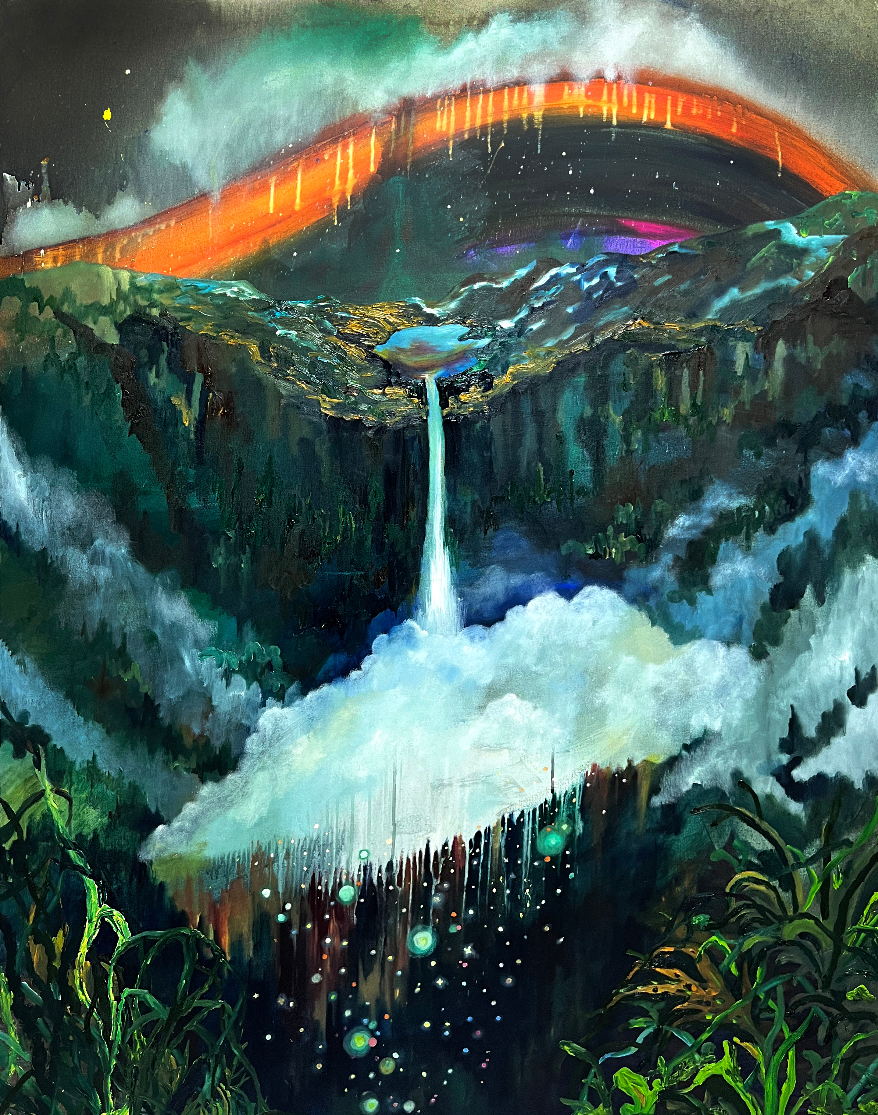 Rainbow Drops by Oh Seung Kyung, 2021