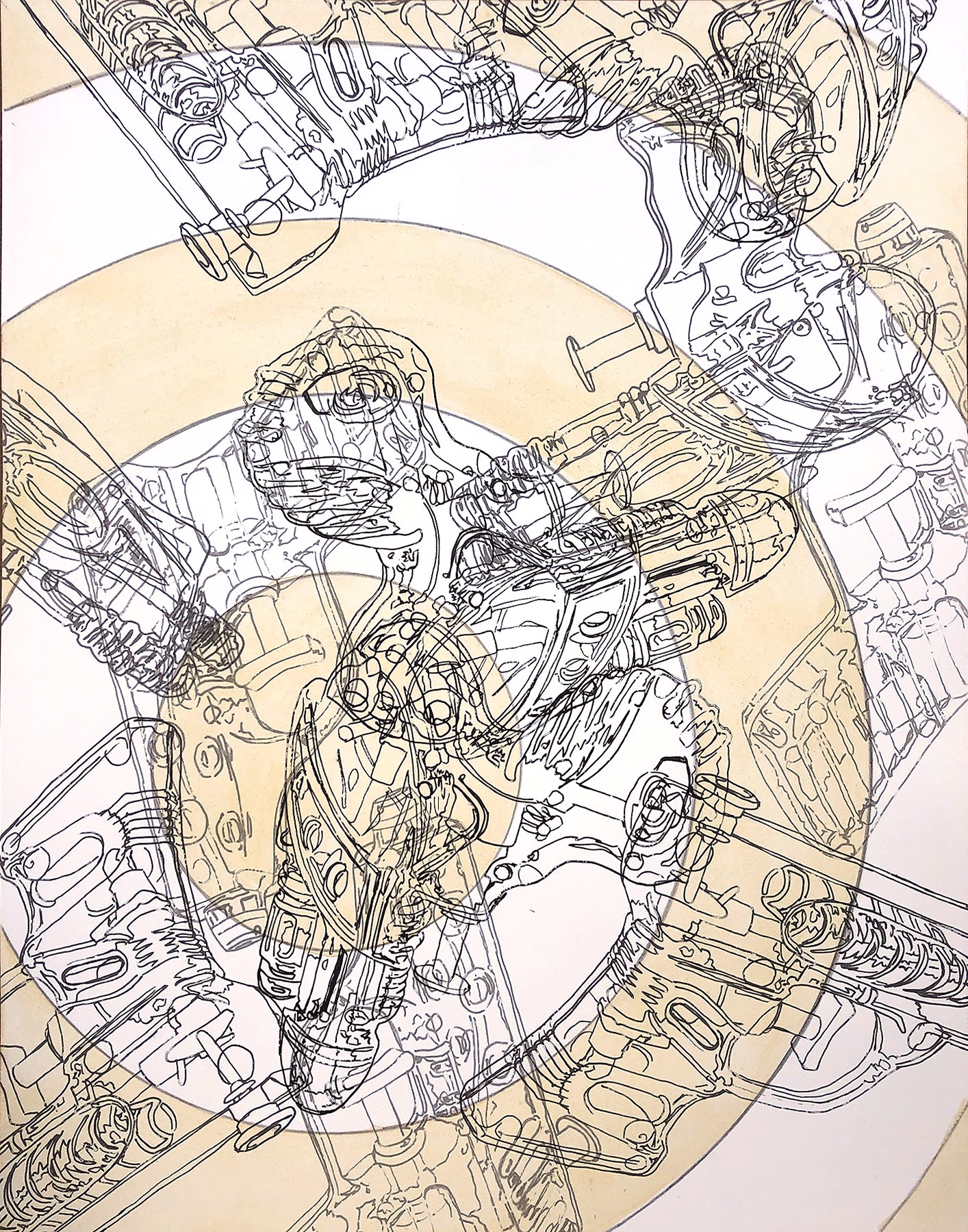 On Target, Yellow by Shannon Cannings, 2019