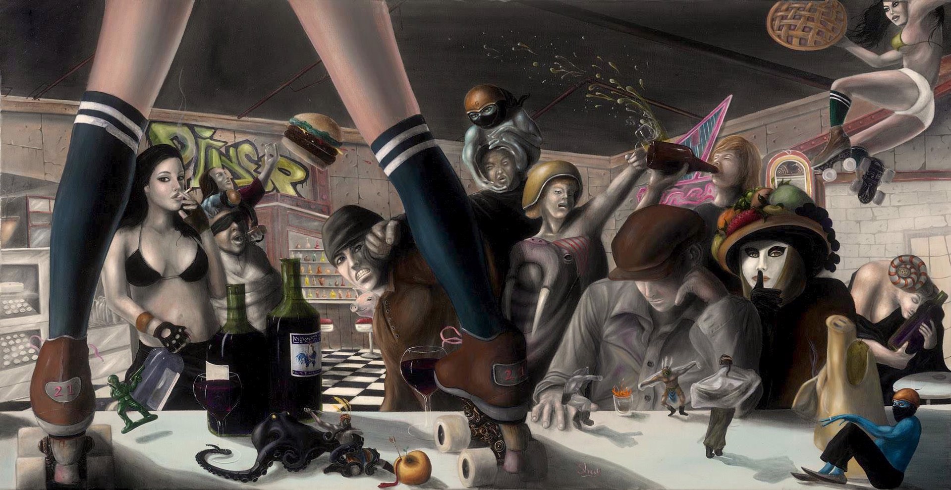 Gluttony by Shay Davis, 2022