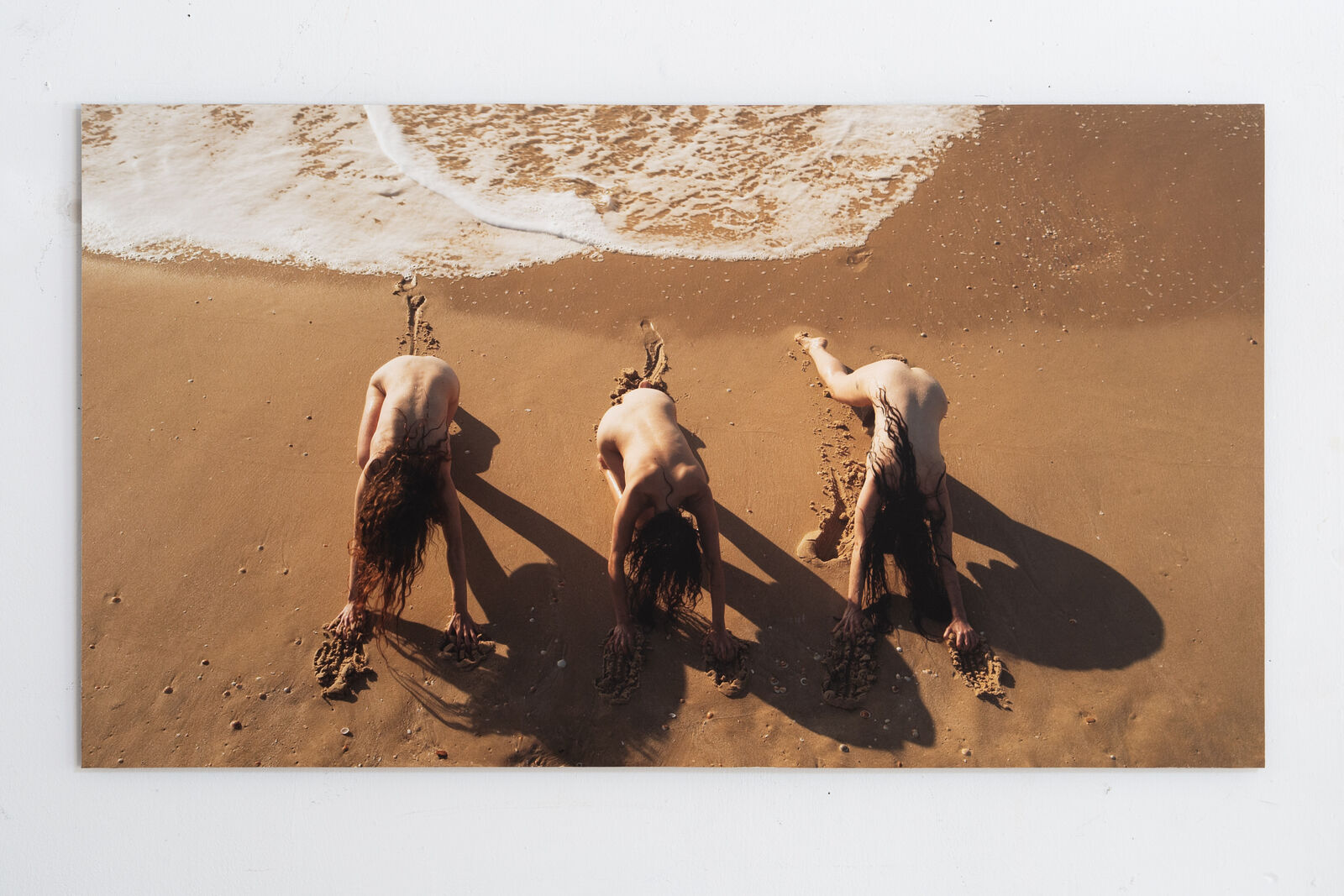Artwork by Sigalit Landau, Erasing 5, Made of C-Print on Aluminium 