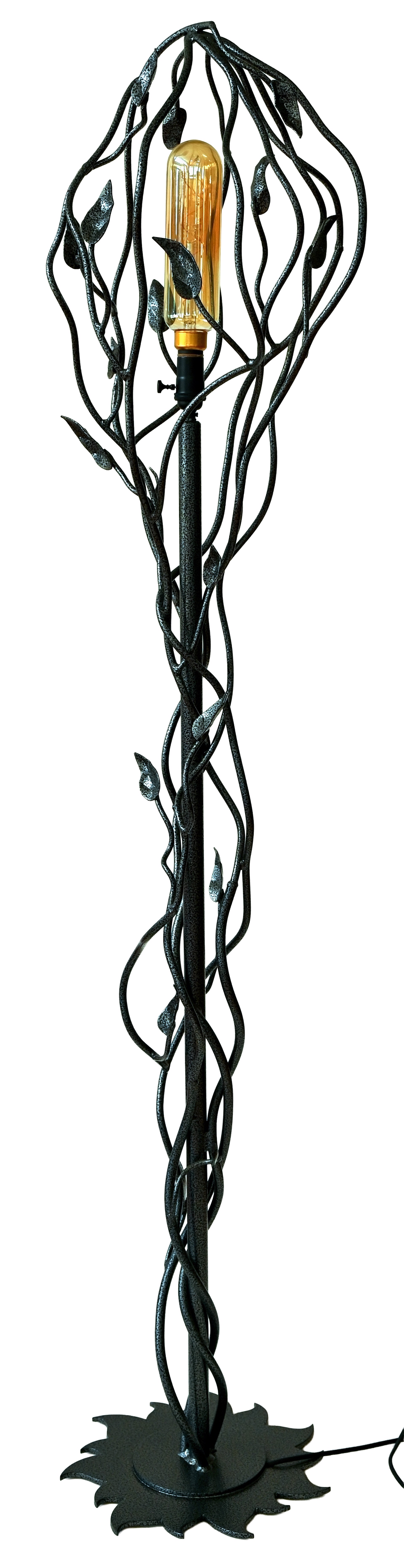 Vine Floor Lamp - Black by Smith  and Steel, 2025