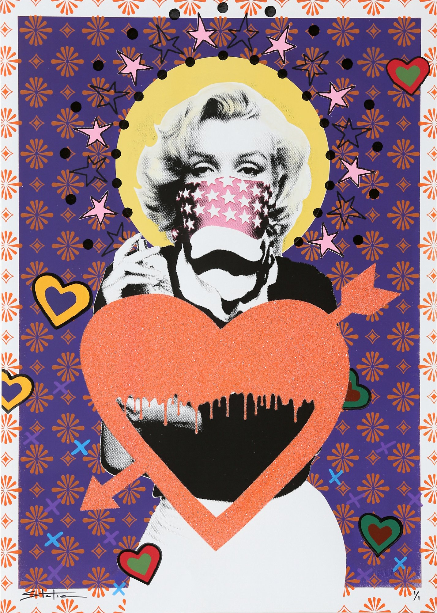 Marilyn: Lovestruck by STATIC, 2014
