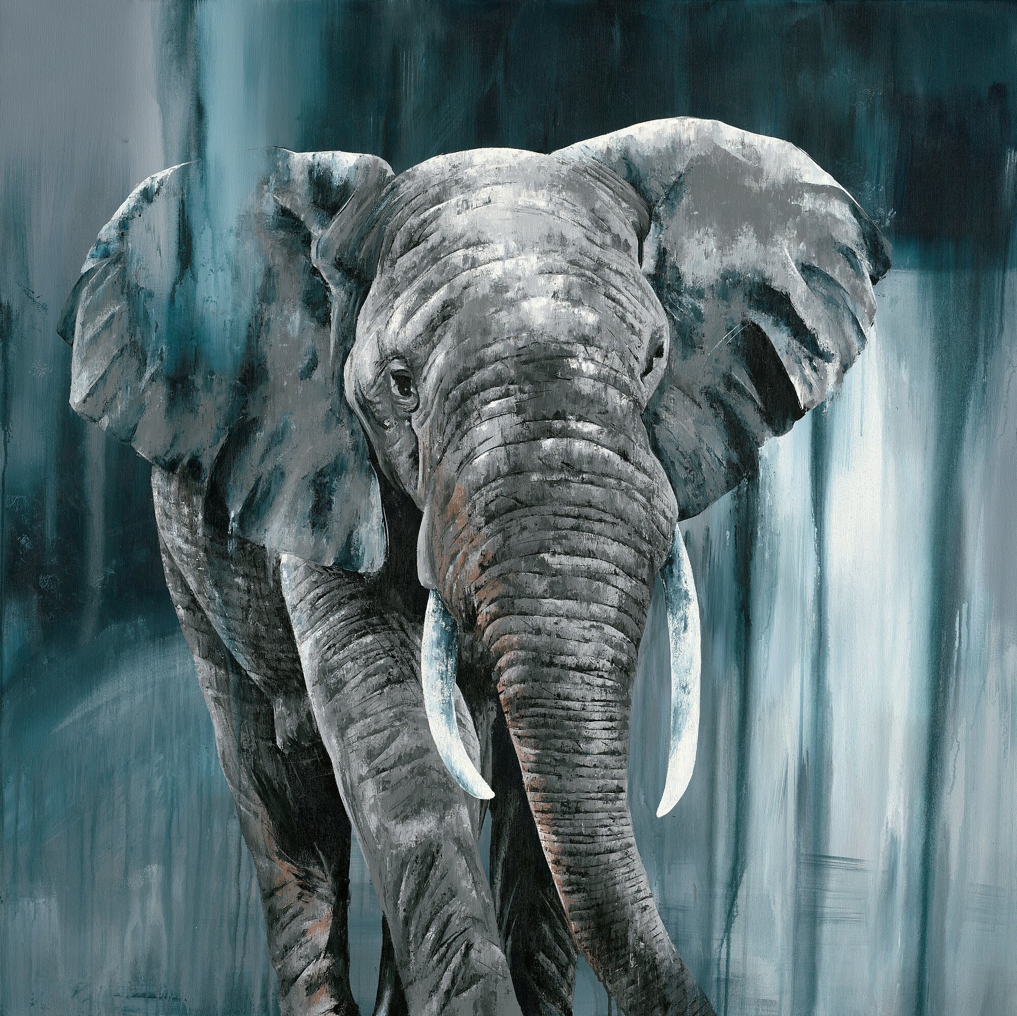 Old Loner by Stephanie  Blaess, 2021