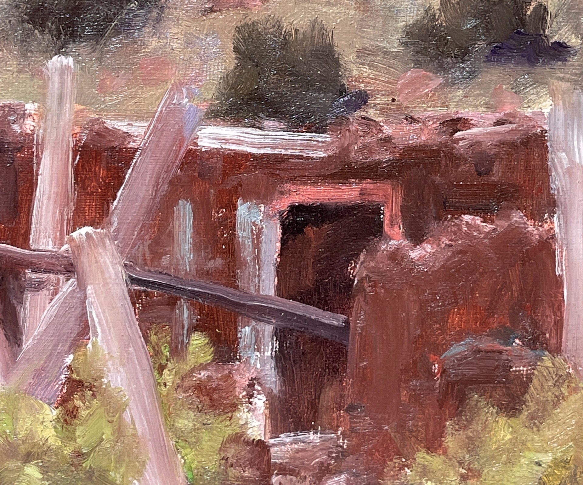 Adobe Ruin - New Mexico