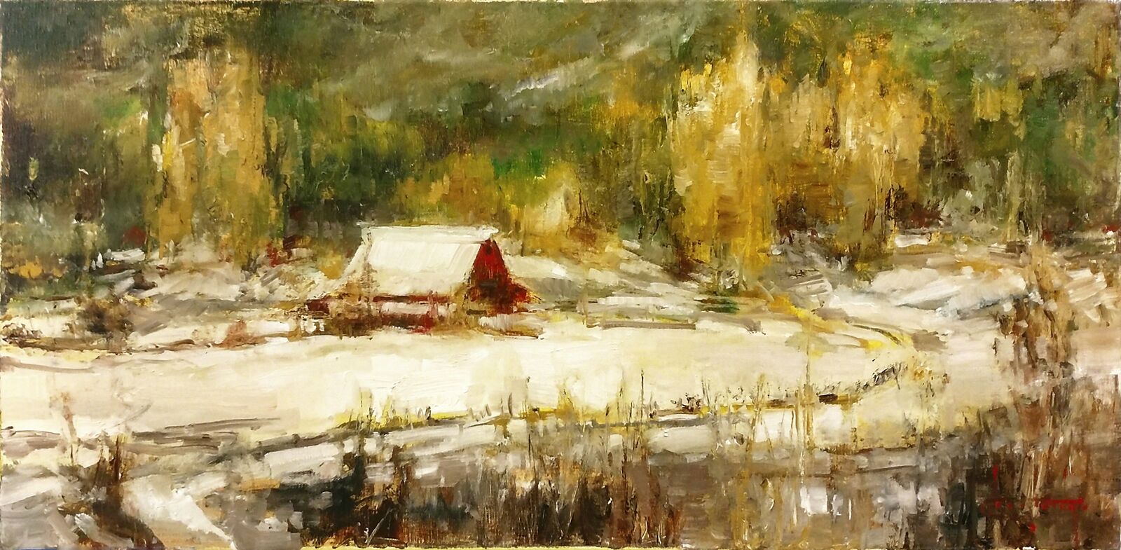 STILL WINTER SNOW by Stephen Shortridge, null
