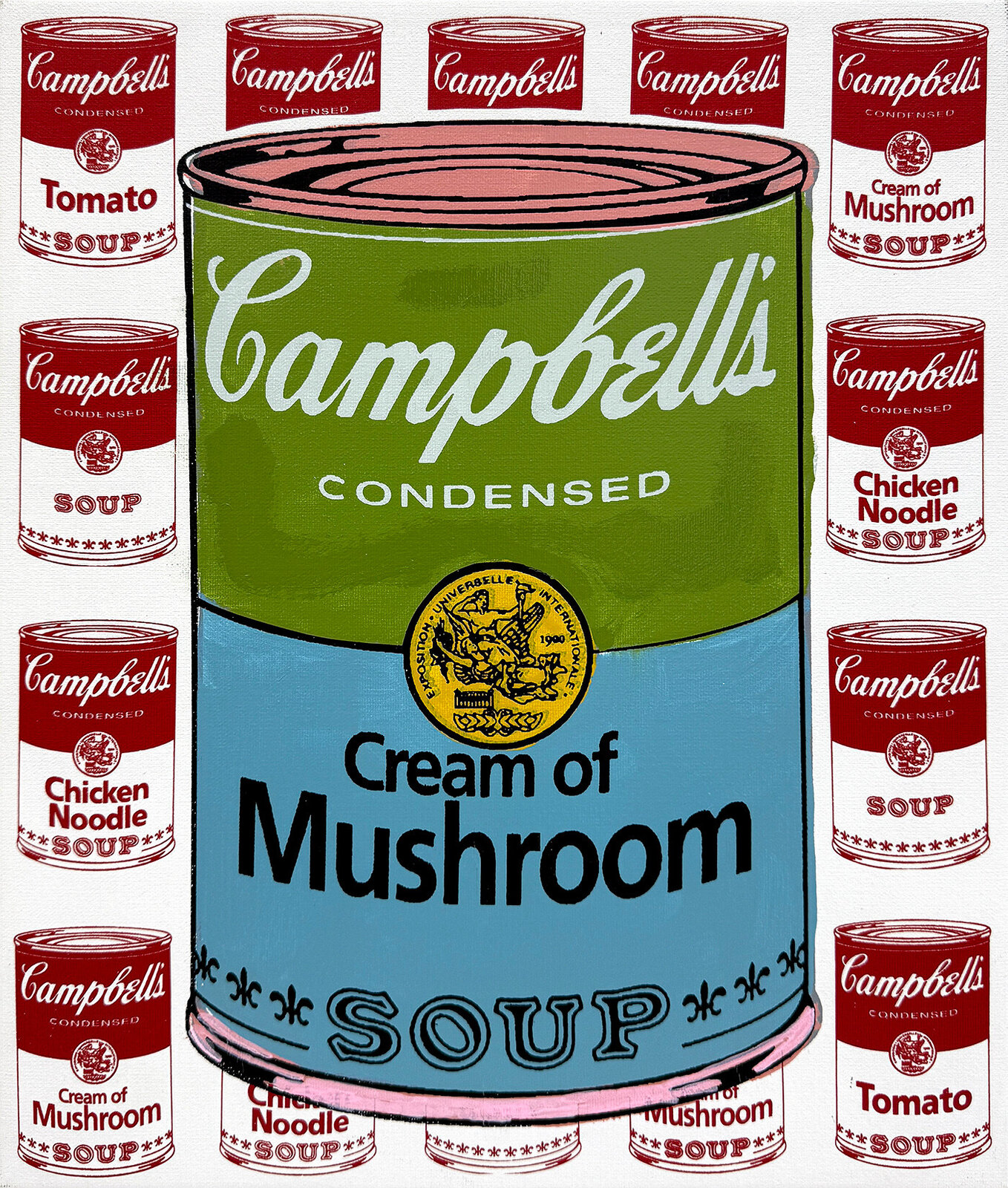 Campbell'S Cream Of Mushroom by Steve Kaufman, 2001-2007