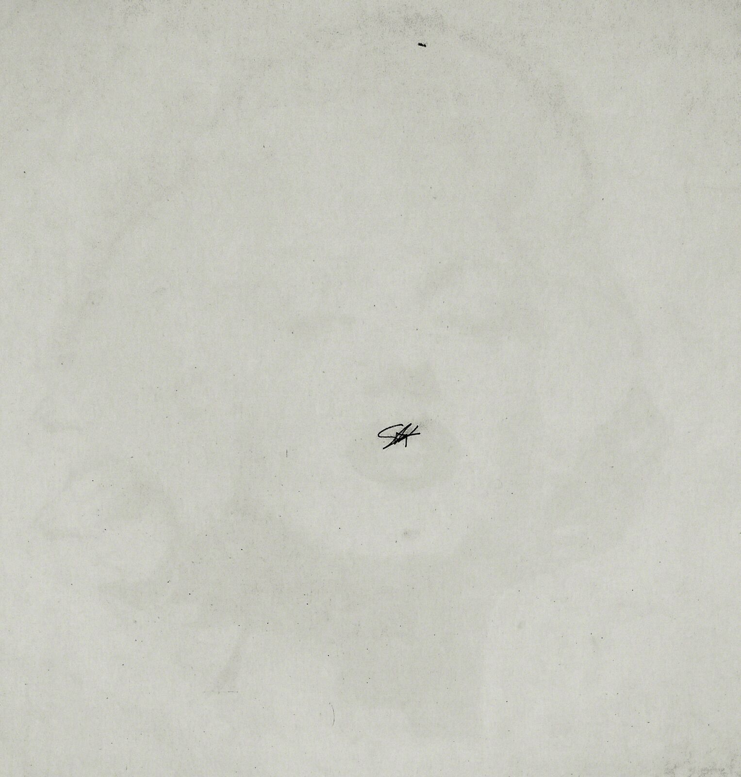 A painting of a woman's face on a white background.
