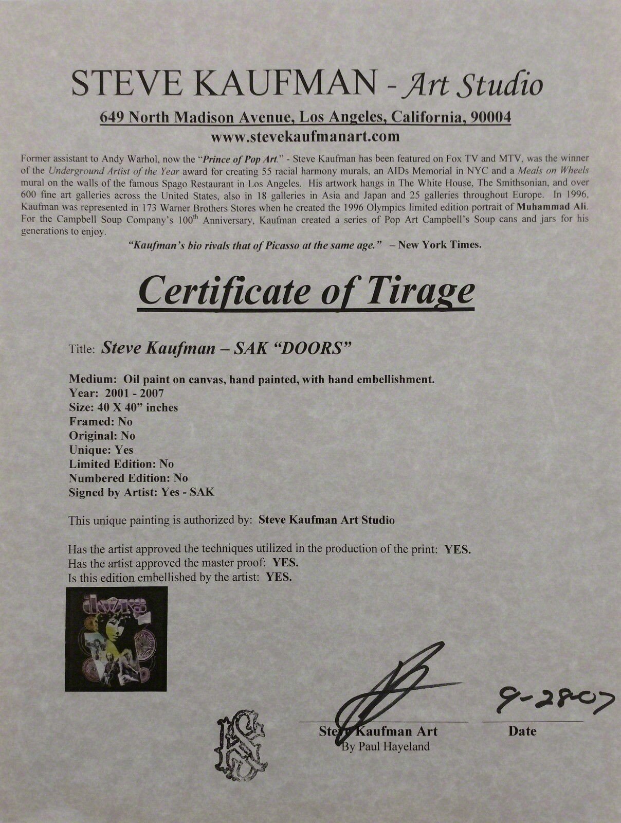 A poster of a woman with a guitar in her hand.