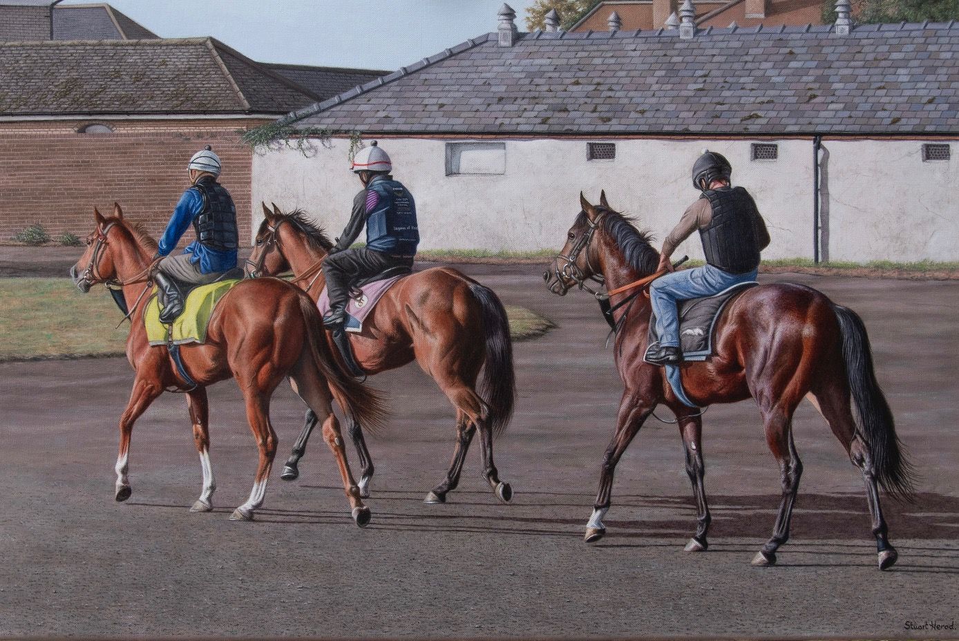 At the Bottom of Warren Hill by Stuart Herod, null