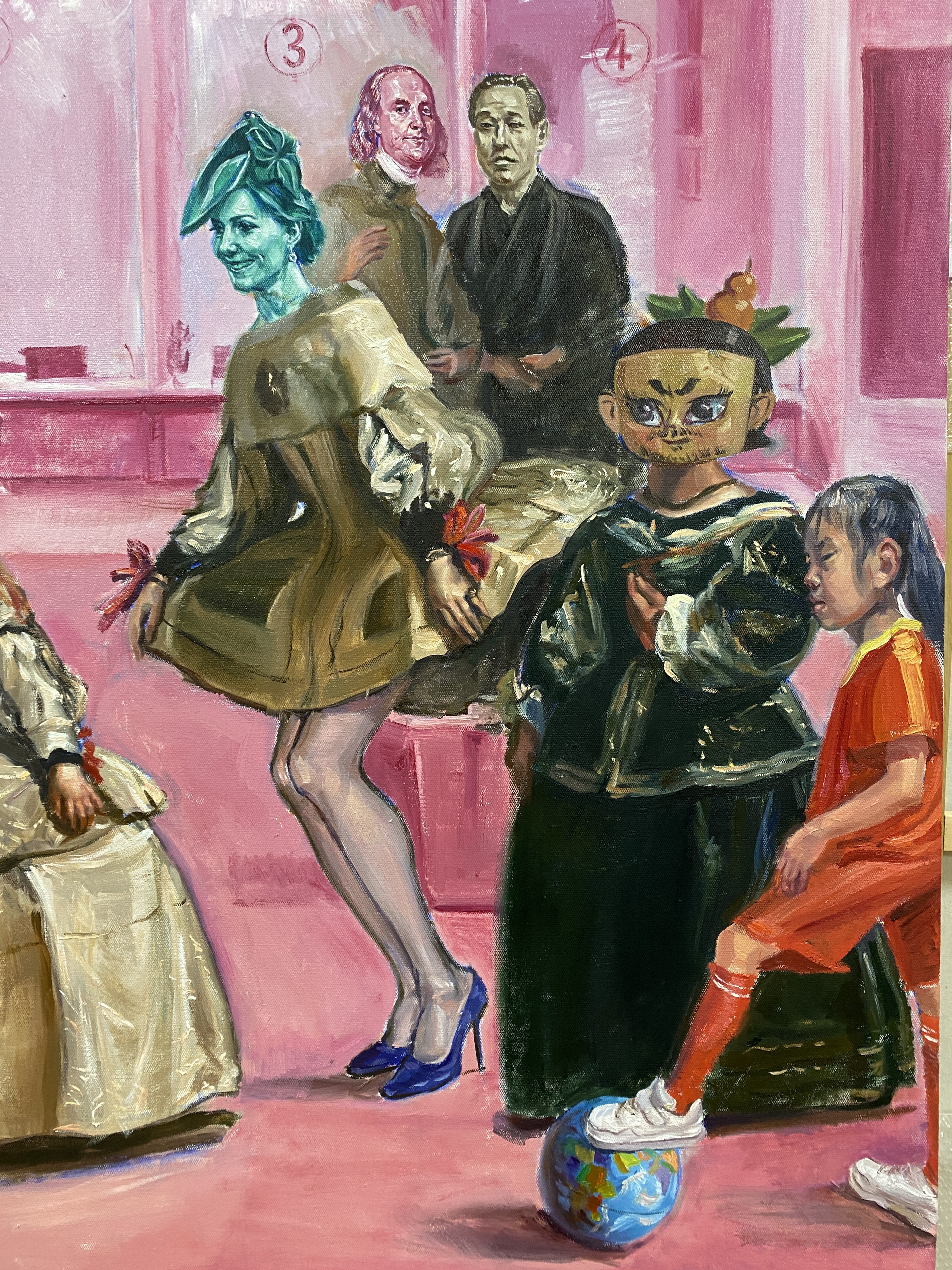The Little Princess in the Bank