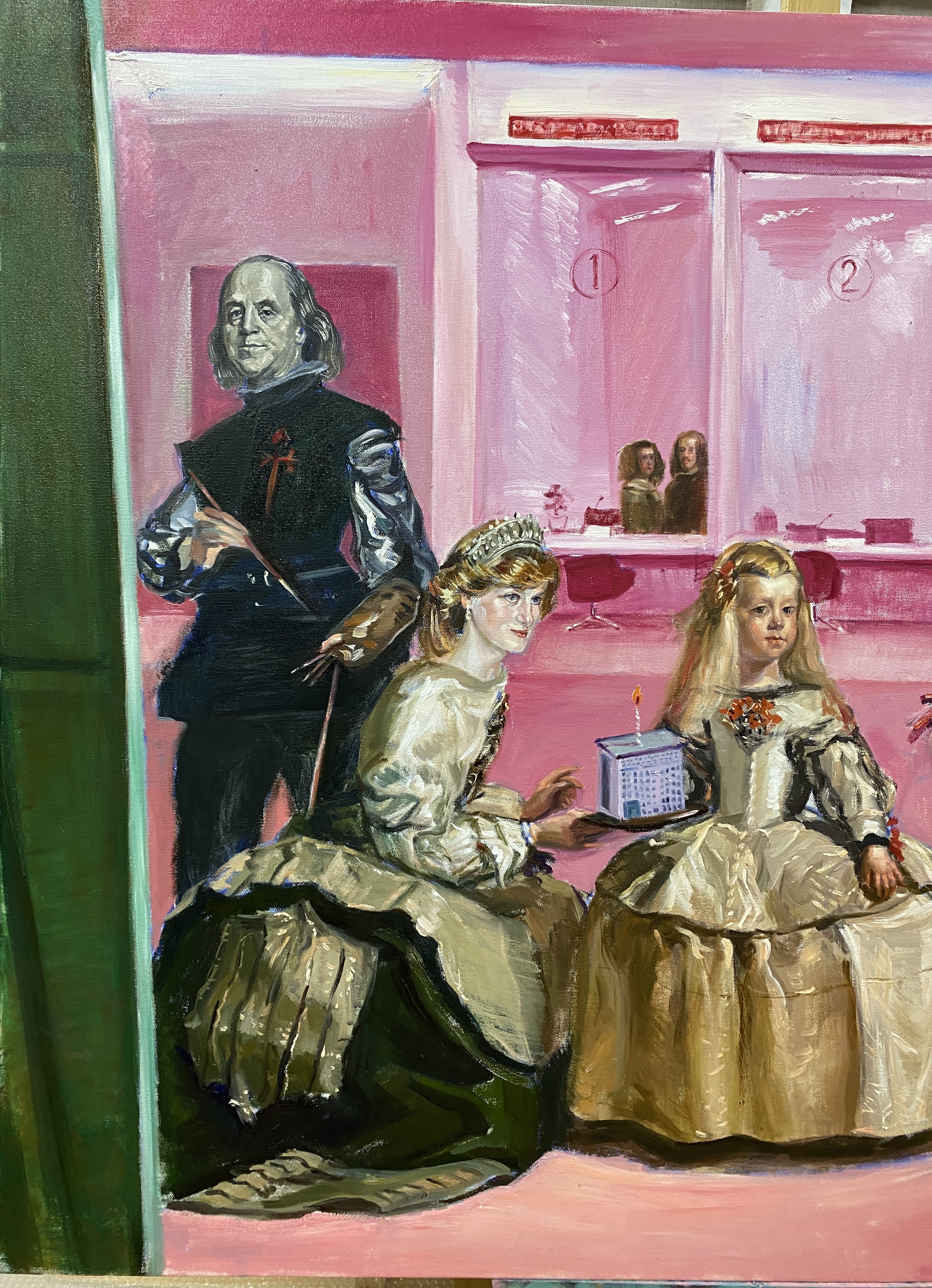 The Little Princess in the Bank
