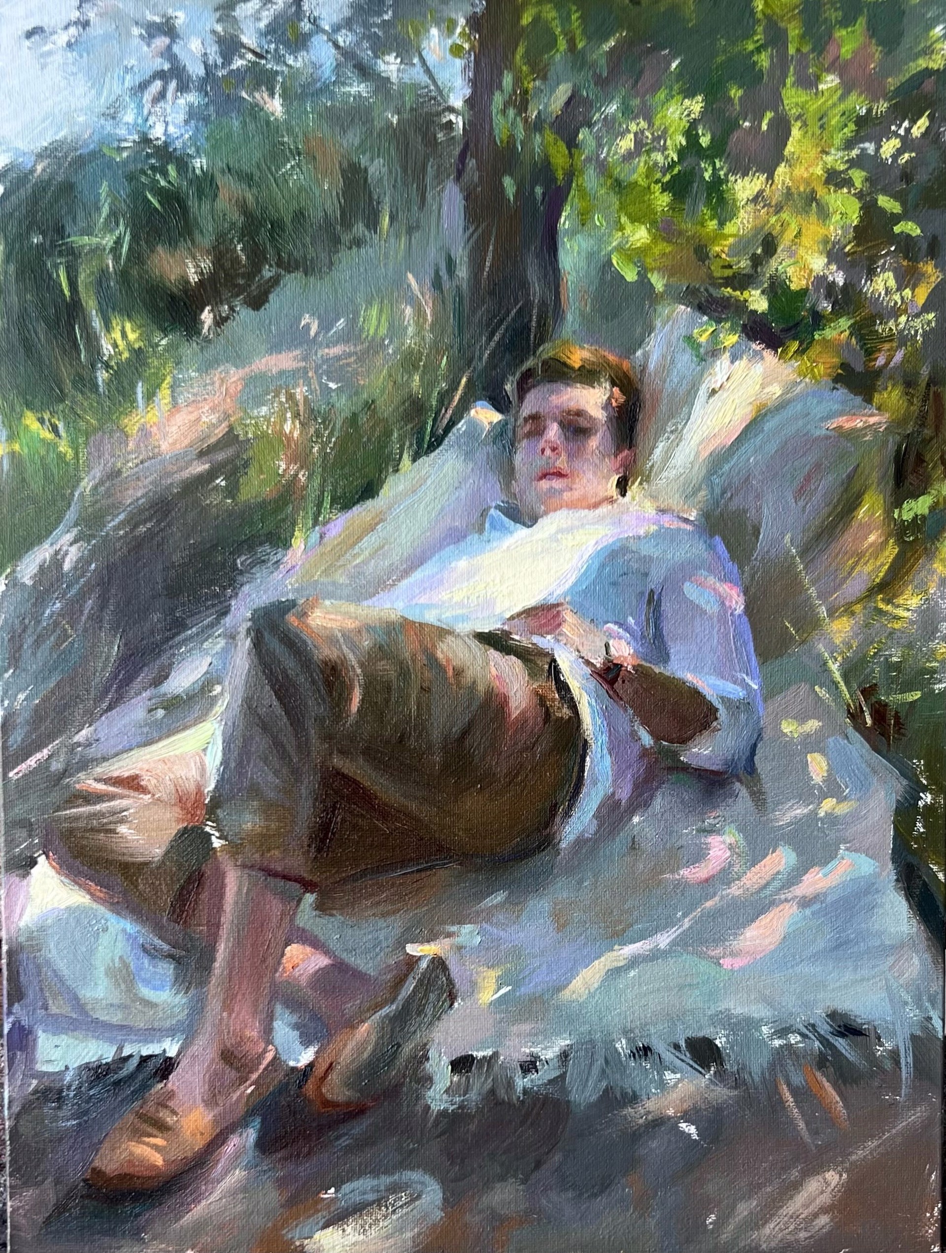 Dappled Light Siesta by Suchitra Bhosle, 2024