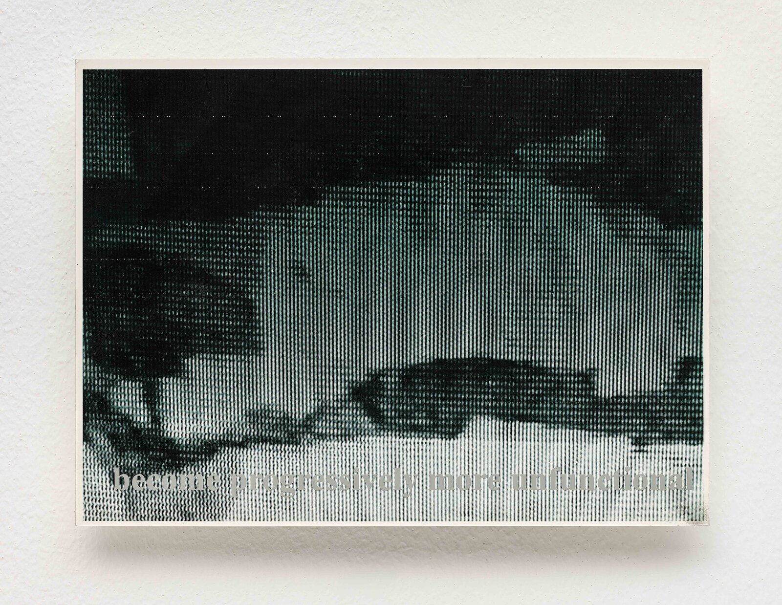Artwork by Sue Williamson, Untitled (St James Massacre), Made of Set of 14 duotone photocopies and digital video 