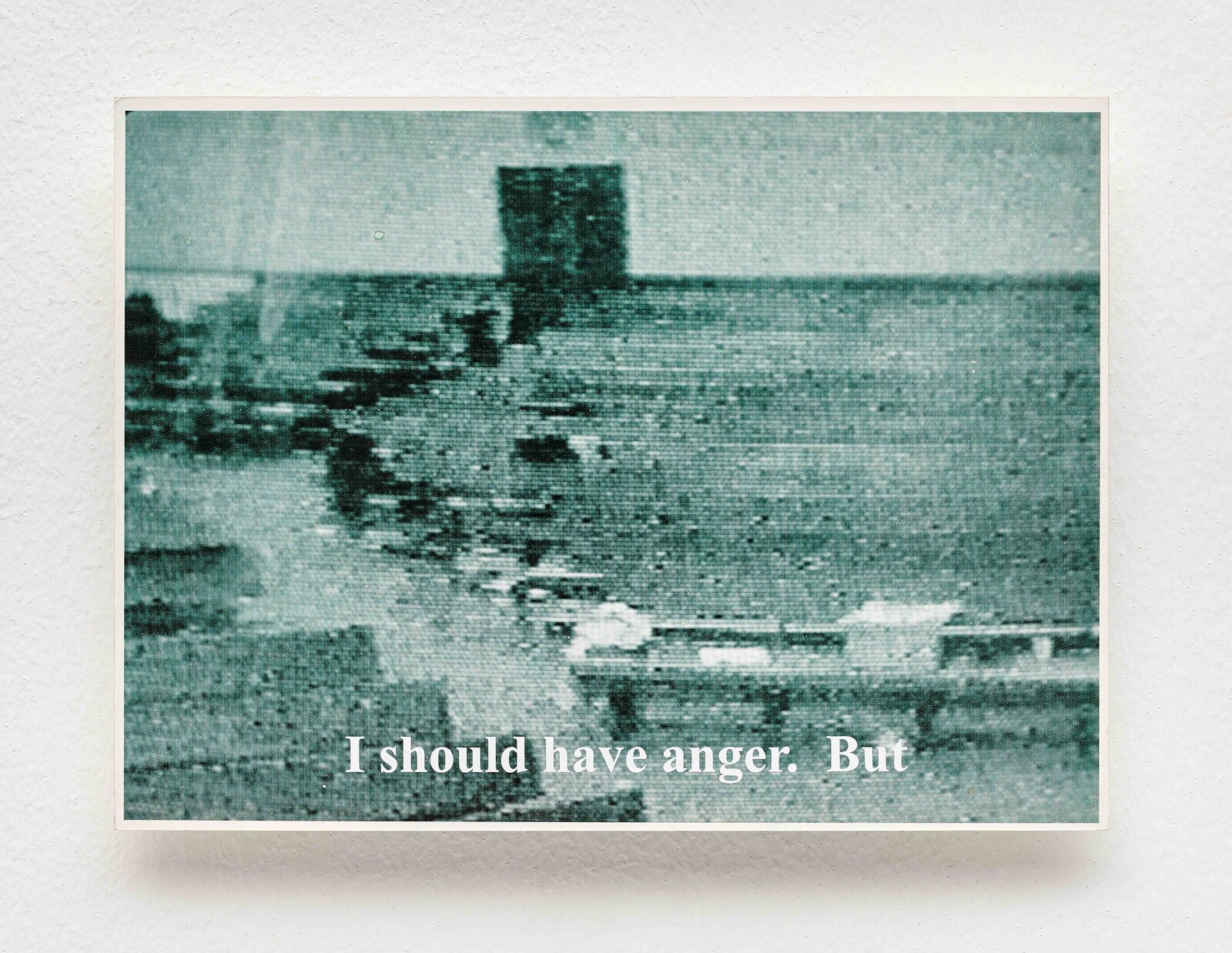 Artwork by Sue Williamson, Untitled (St James Massacre), Made of Set of 14 duotone photocopies and digital video 