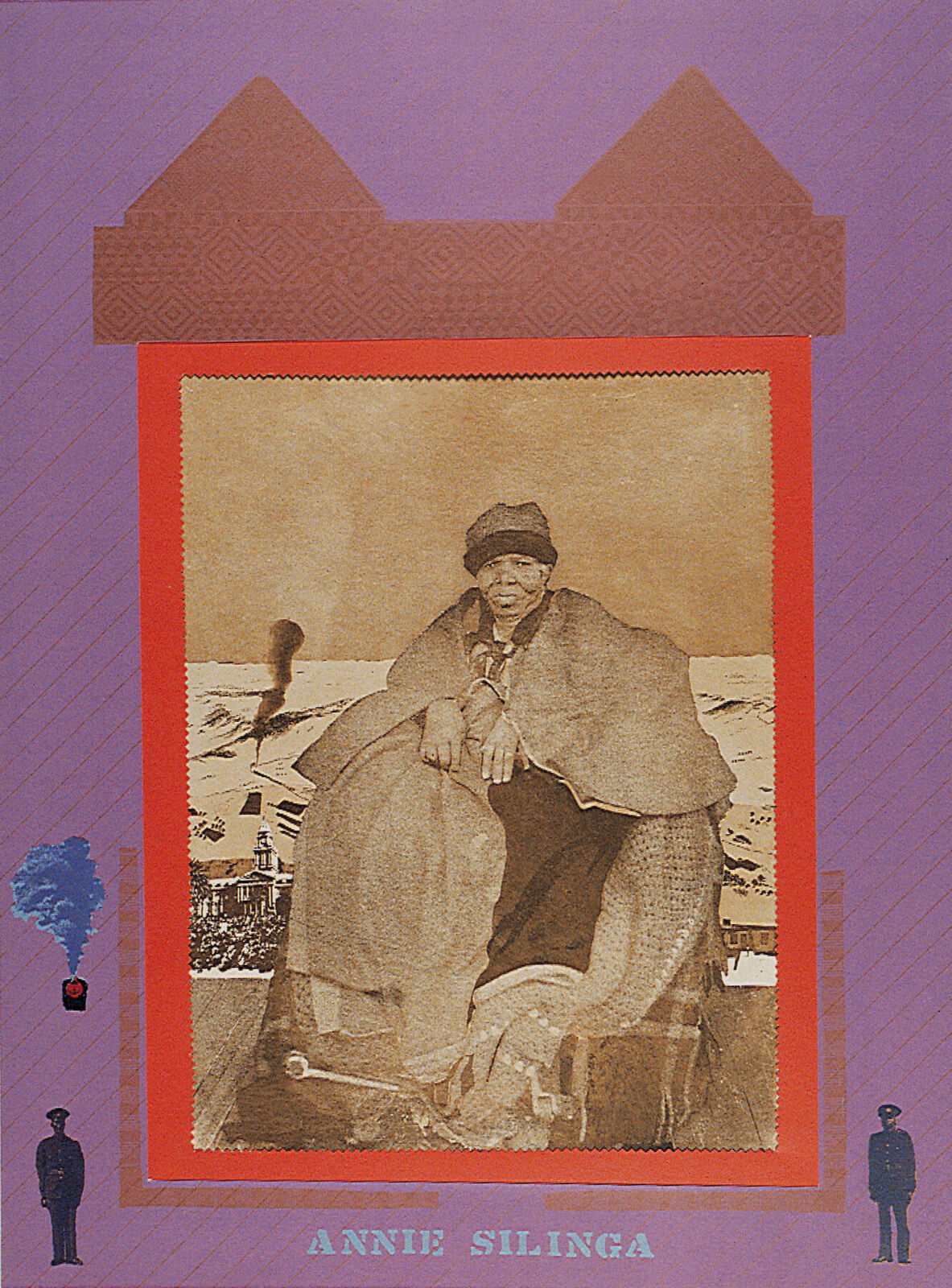 A Few South Africans: Annie Silinga by Sue Williamson, 1983