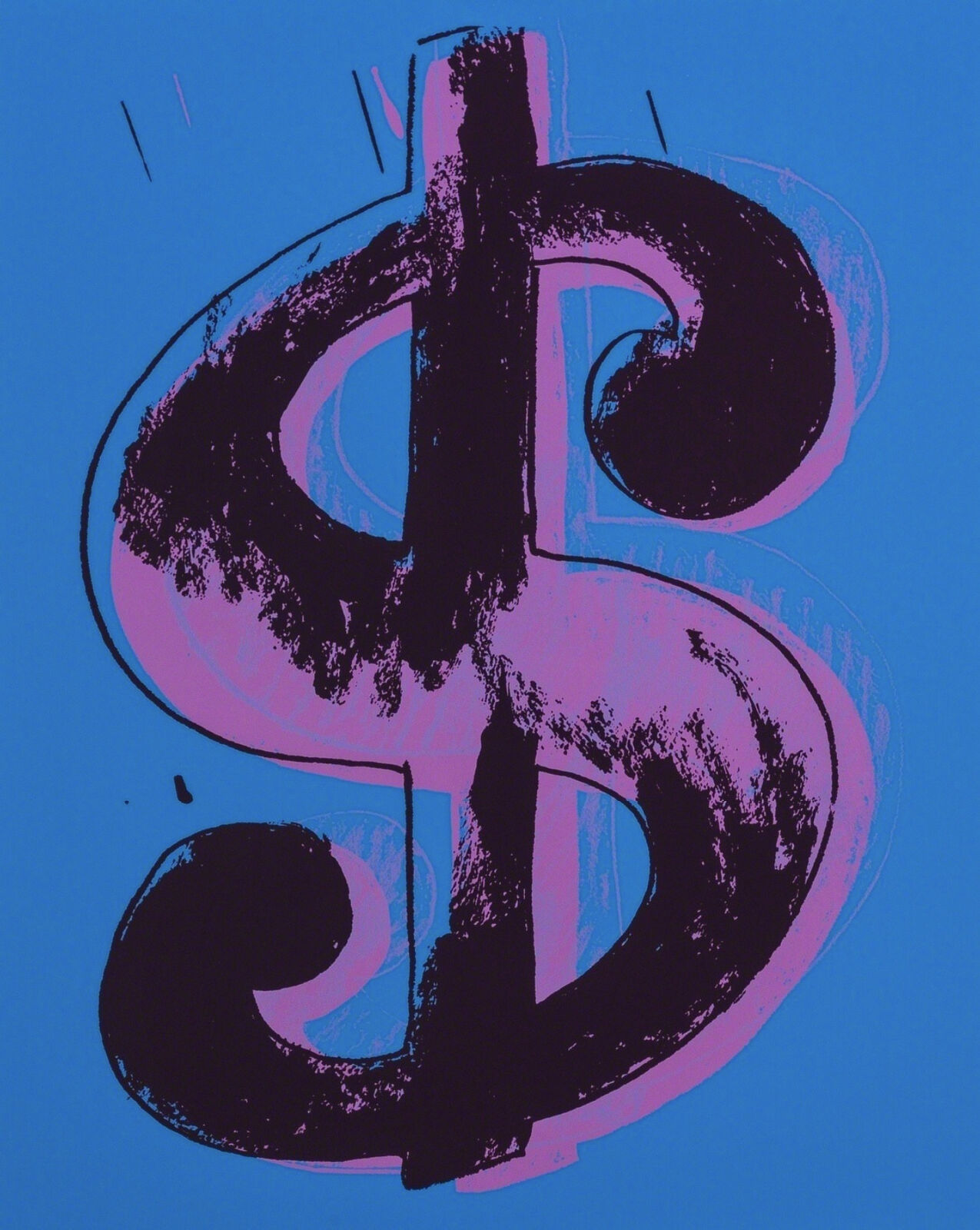 A set of four different colored dollar signs on a white background.