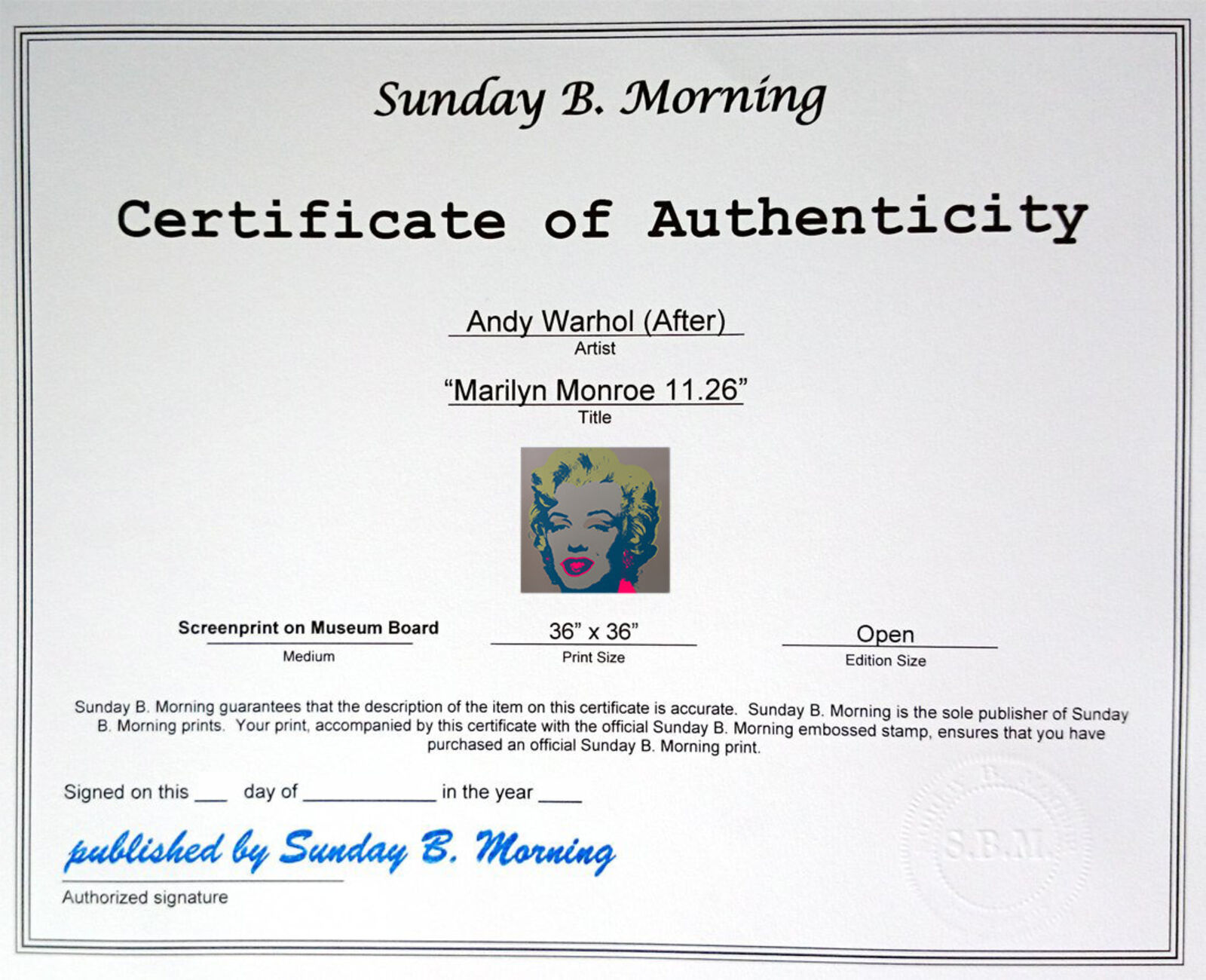 marilyn monroe by andy adams