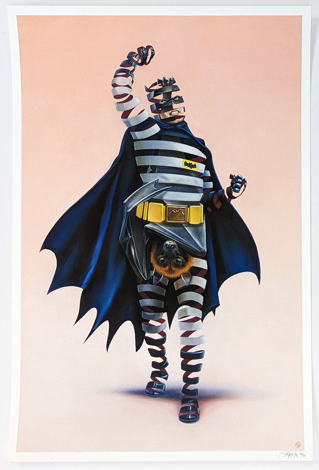 Artwork by Super A, BATMAN, Made of Screen Print 