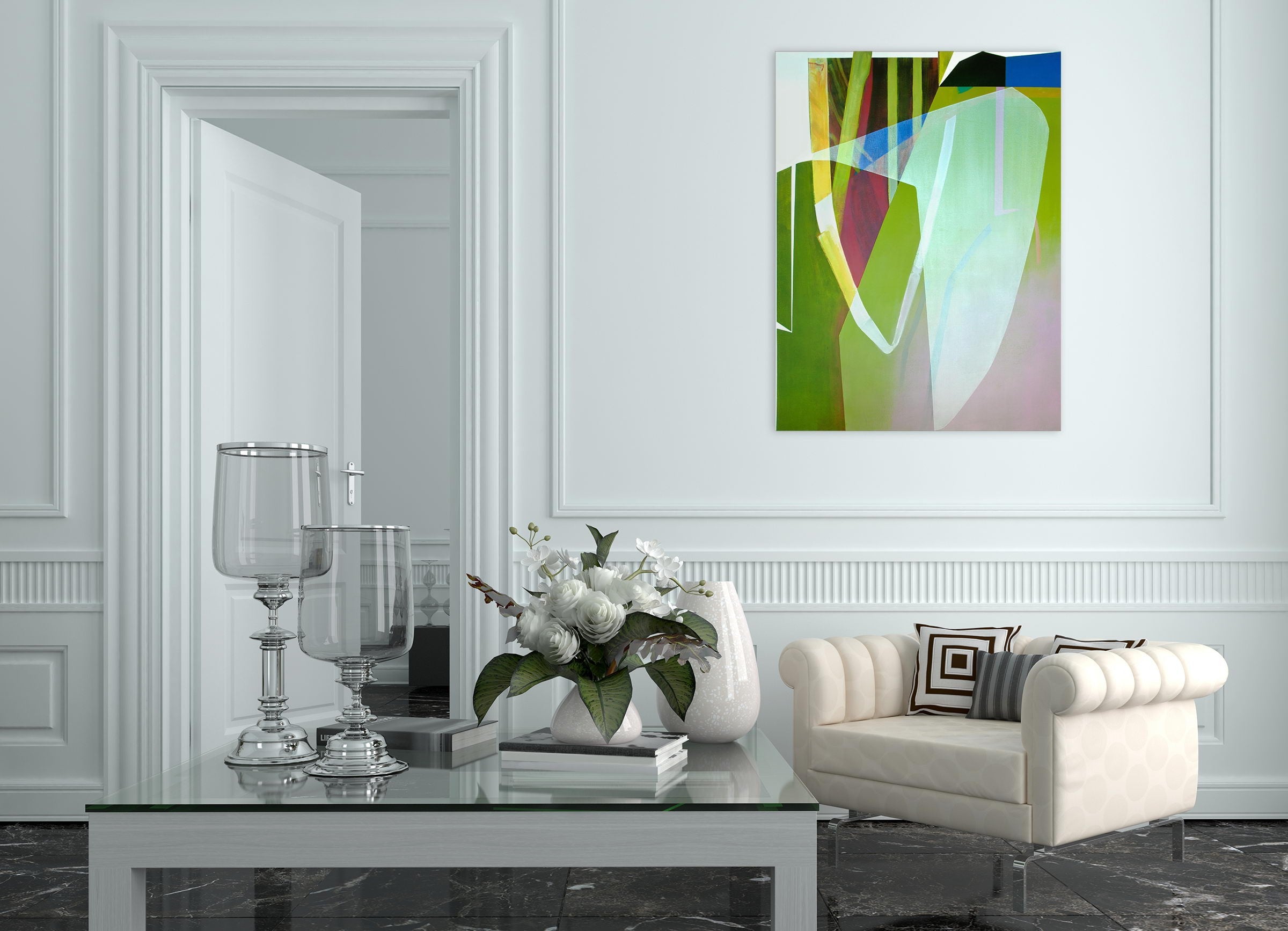 Artwork by Susan Cantrick, sbc 139, Made of Acrylic on linen 