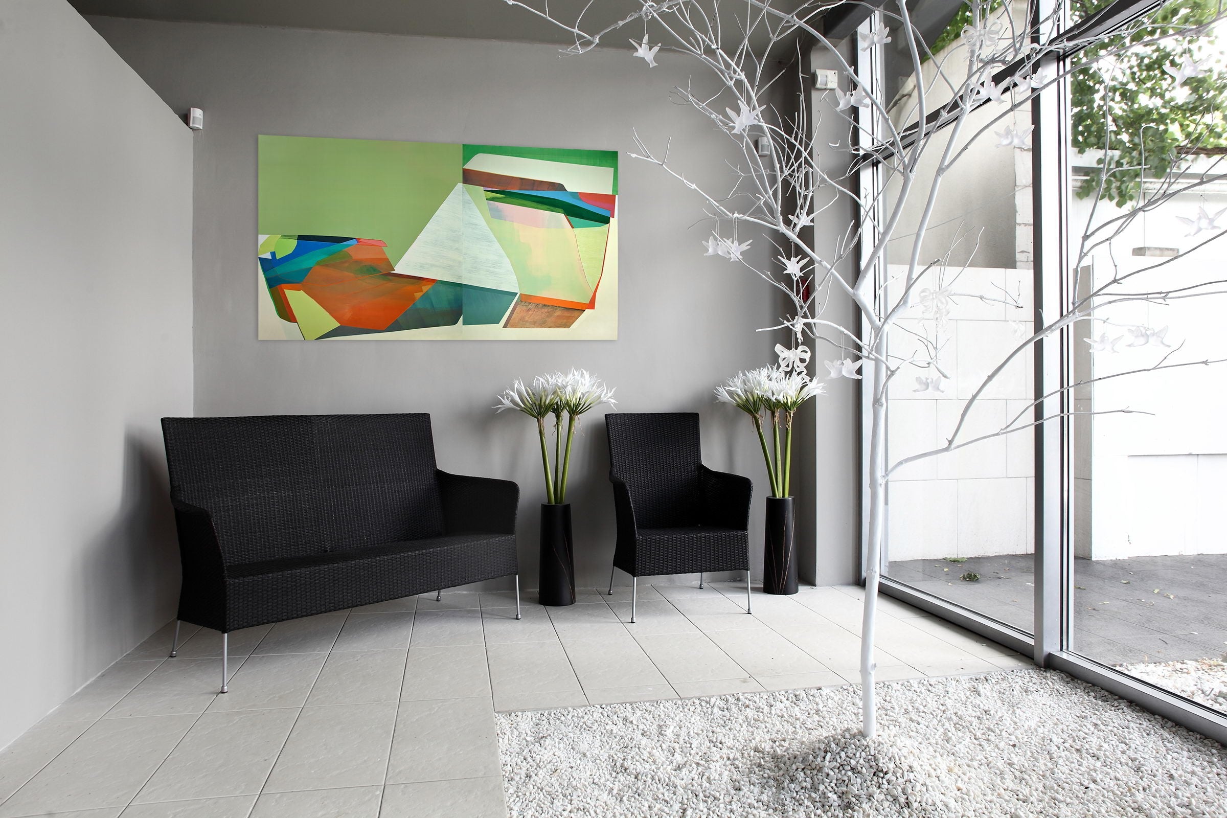 Artwork by Susan Cantrick, sbc 194, Made of Acrylic on Polyester 