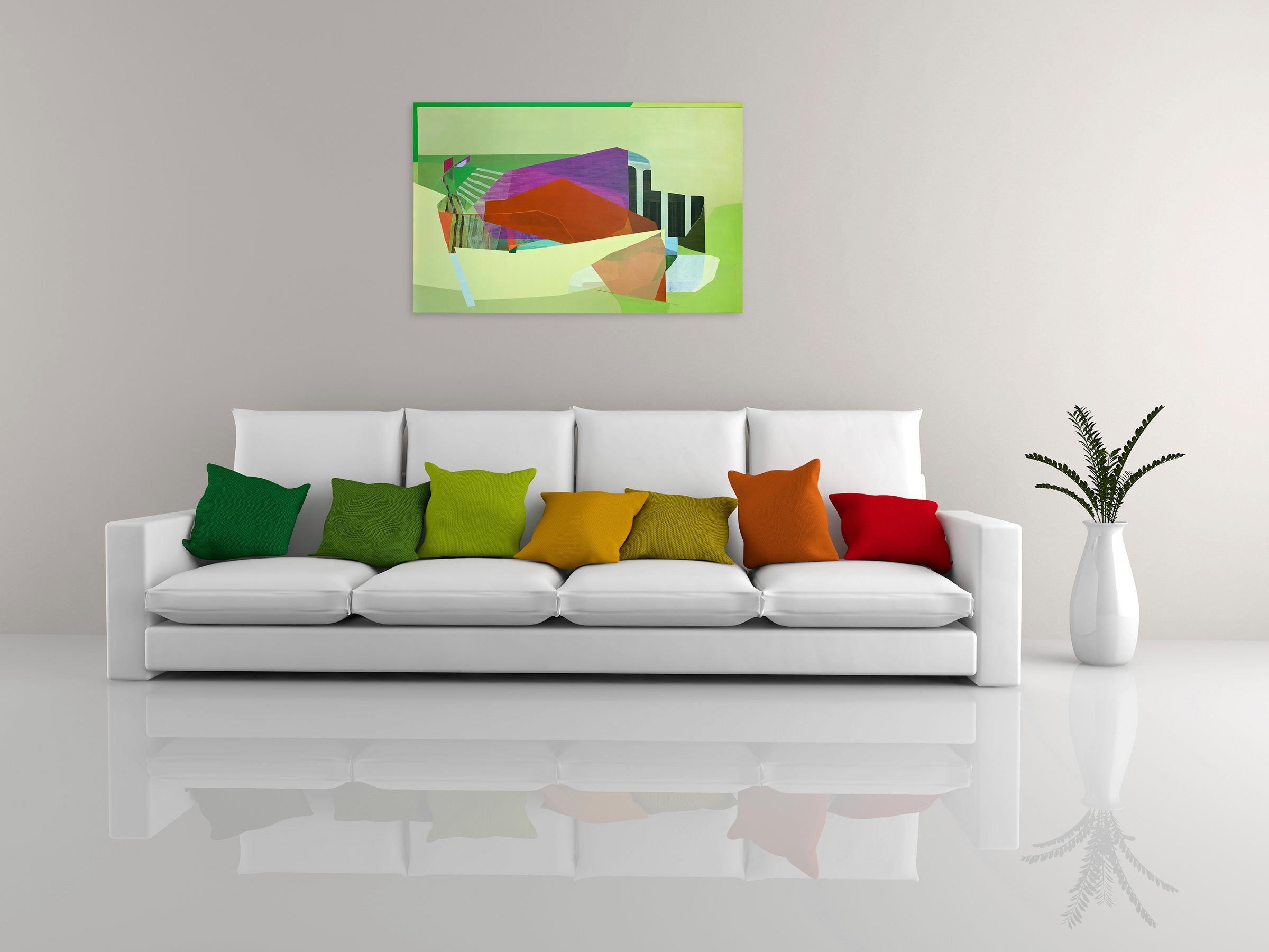 Artwork by Susan Cantrick, sbc 195, Made of Acrylic on linen 