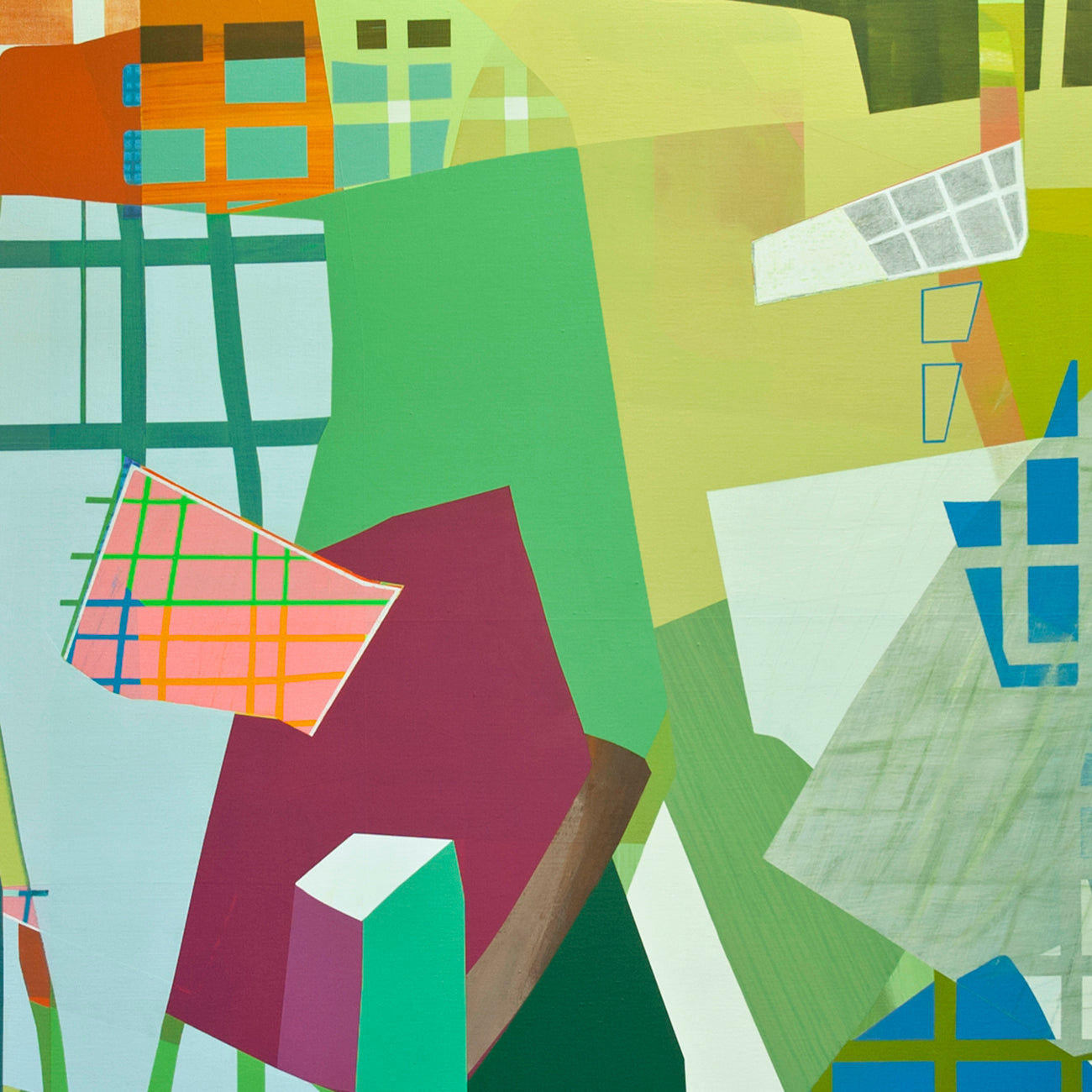 Artwork by Susan Cantrick, sbc 207, Made of Acrylic on linen 