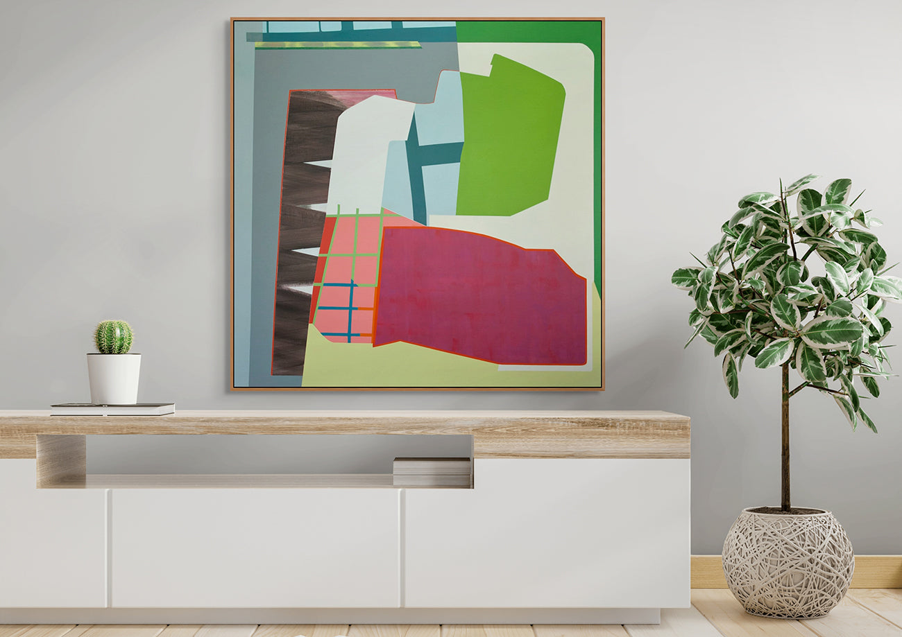 Artwork by Susan Cantrick, sbc 209, Made of Acrylic on linen 