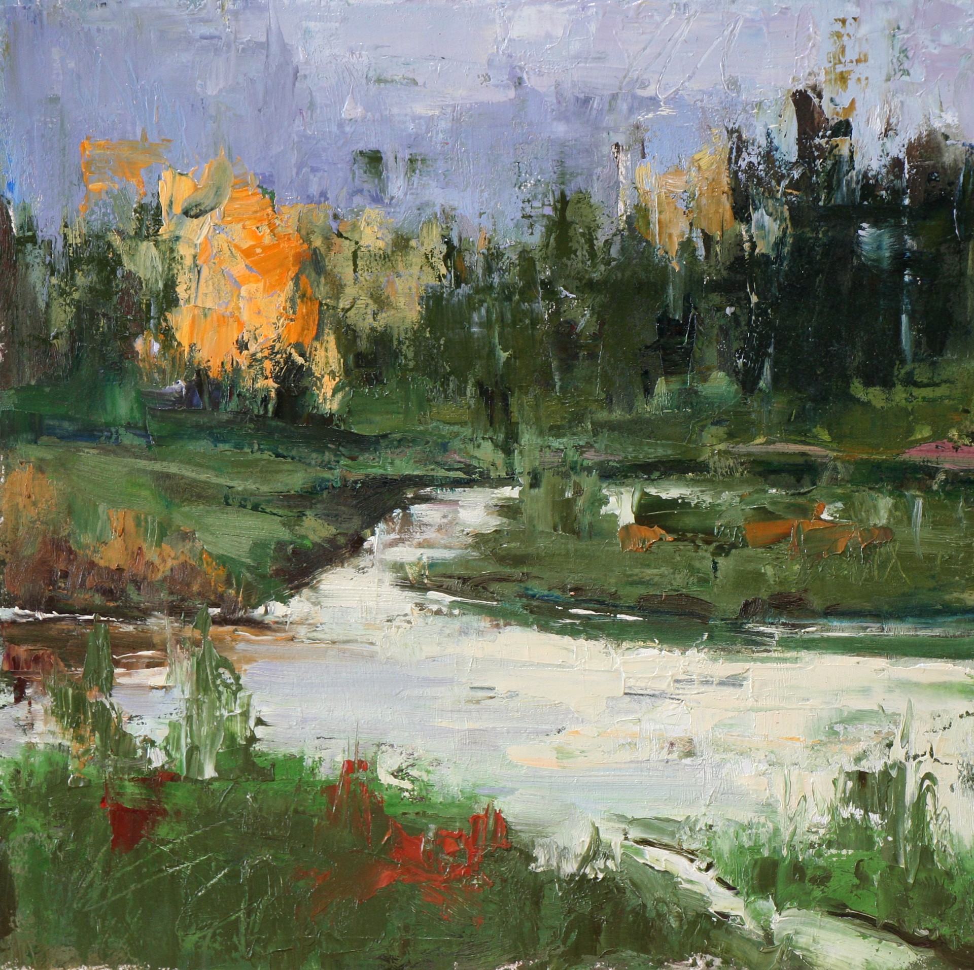 Wetlands Impression by Susie  Hyer, 2024