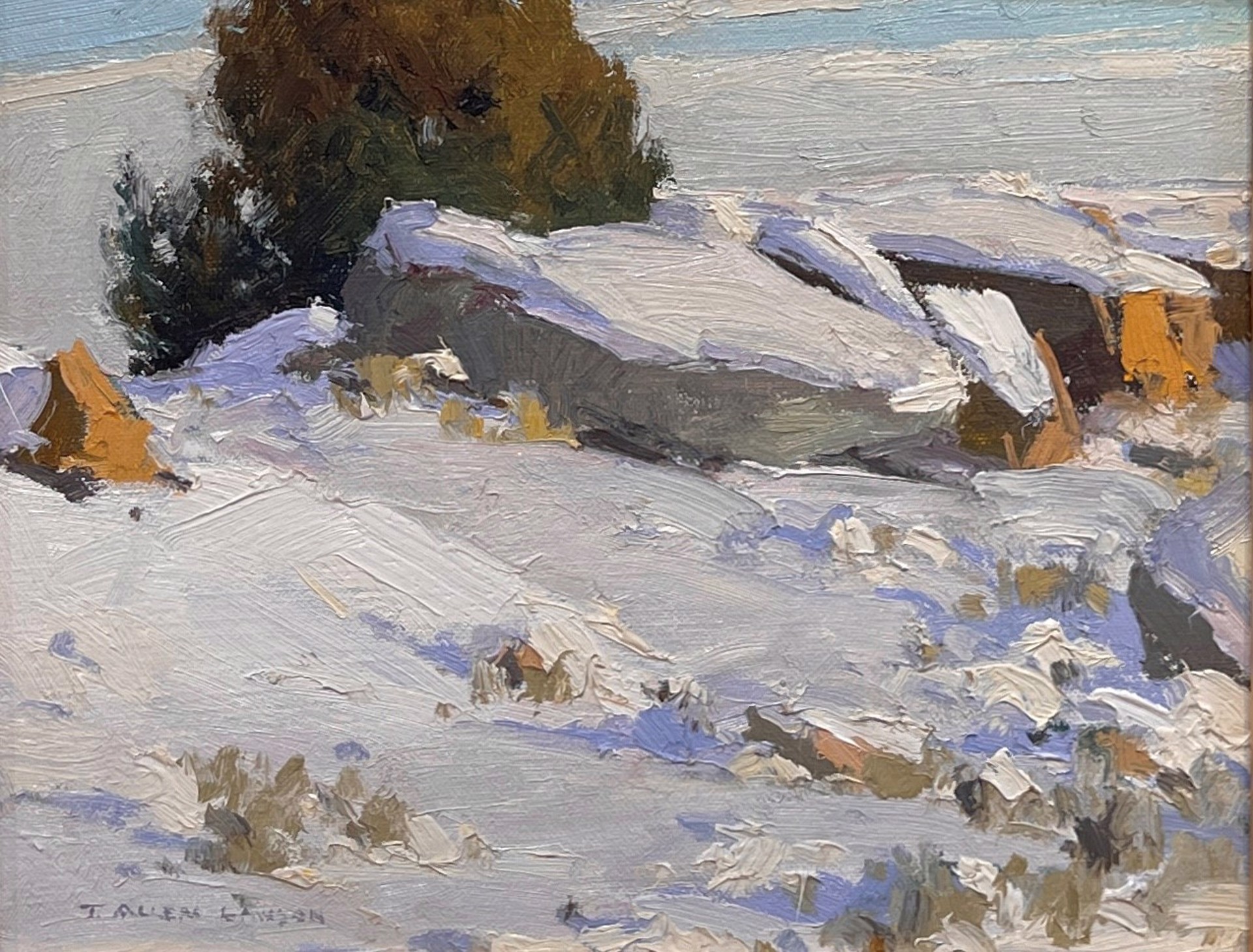 Winter Landscape by Tim Allen Lawson, circa 2002